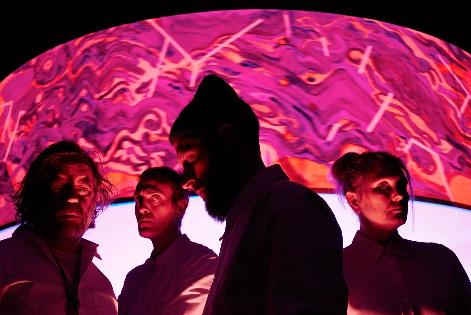 Mind Over Mirrors (Jaime Fennelly w/ Jim Becker, Jon Mueller & Janet Beveridge Bean). Photo by Saverio Truglia. 2018