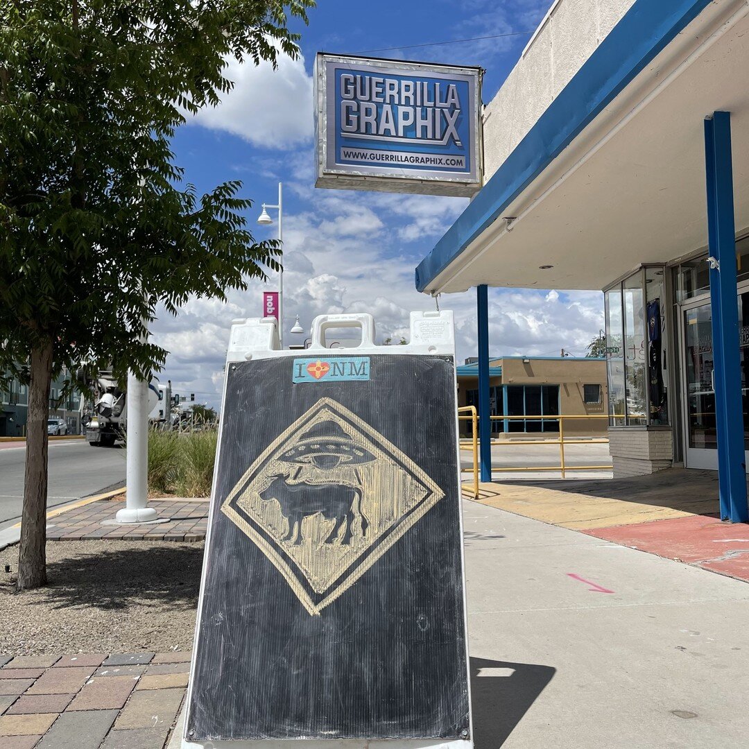 Be courteous and watch for UFO crossings! UFO crossing shirts and koozies available inside😎