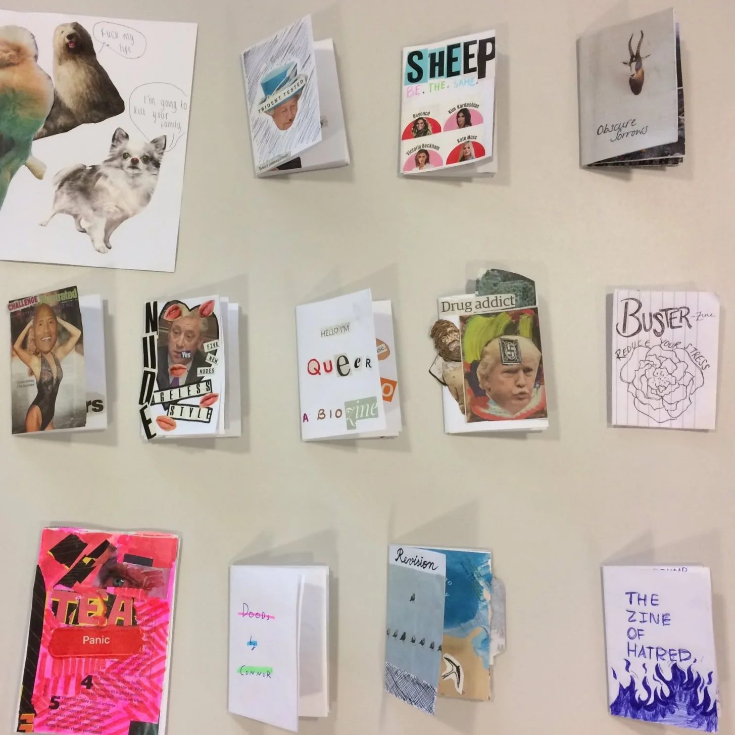 Cut & Paste: Students produce DIY Zines