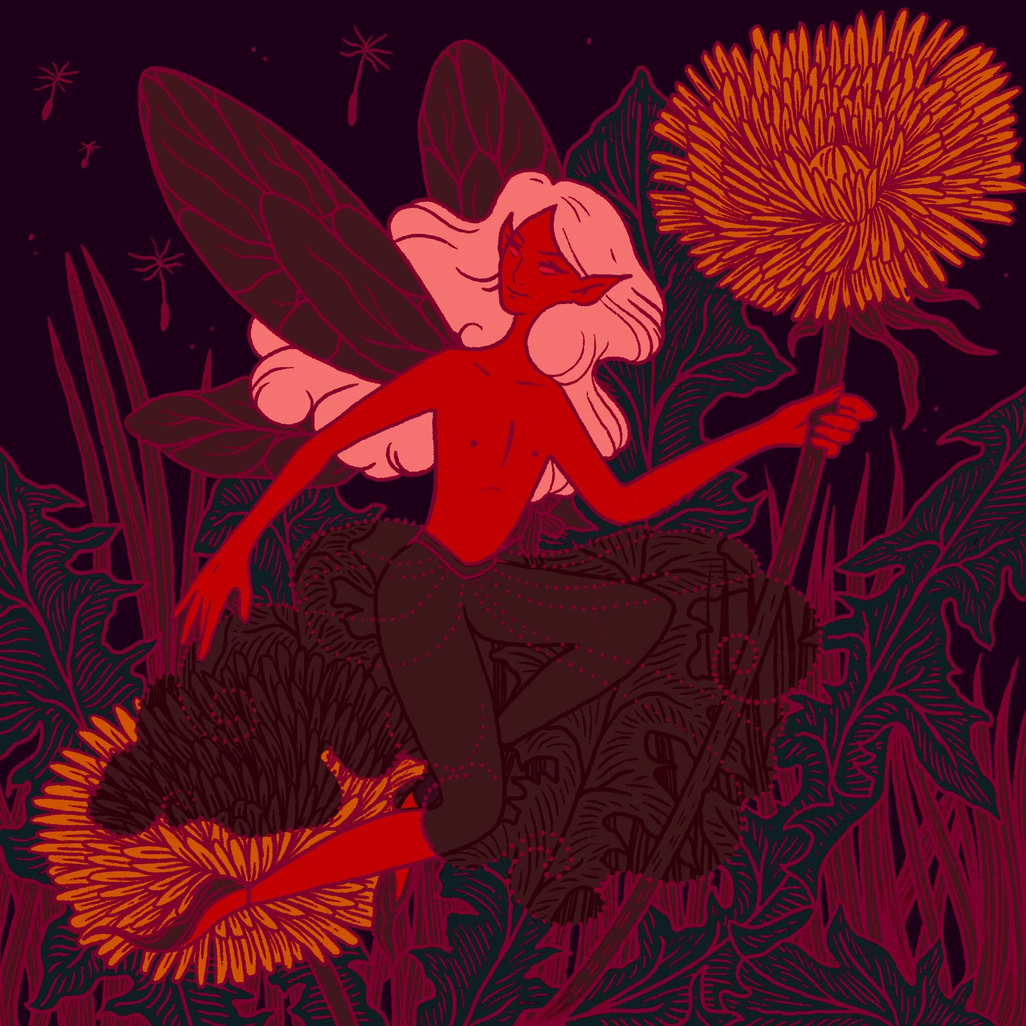Illustration by Elle Romaine, an MA Illustration graduate.