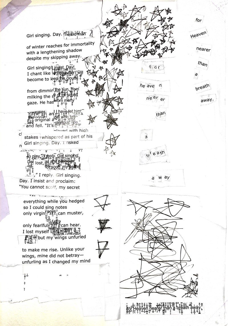 Hailey O’Gorman’s untitled poem version.