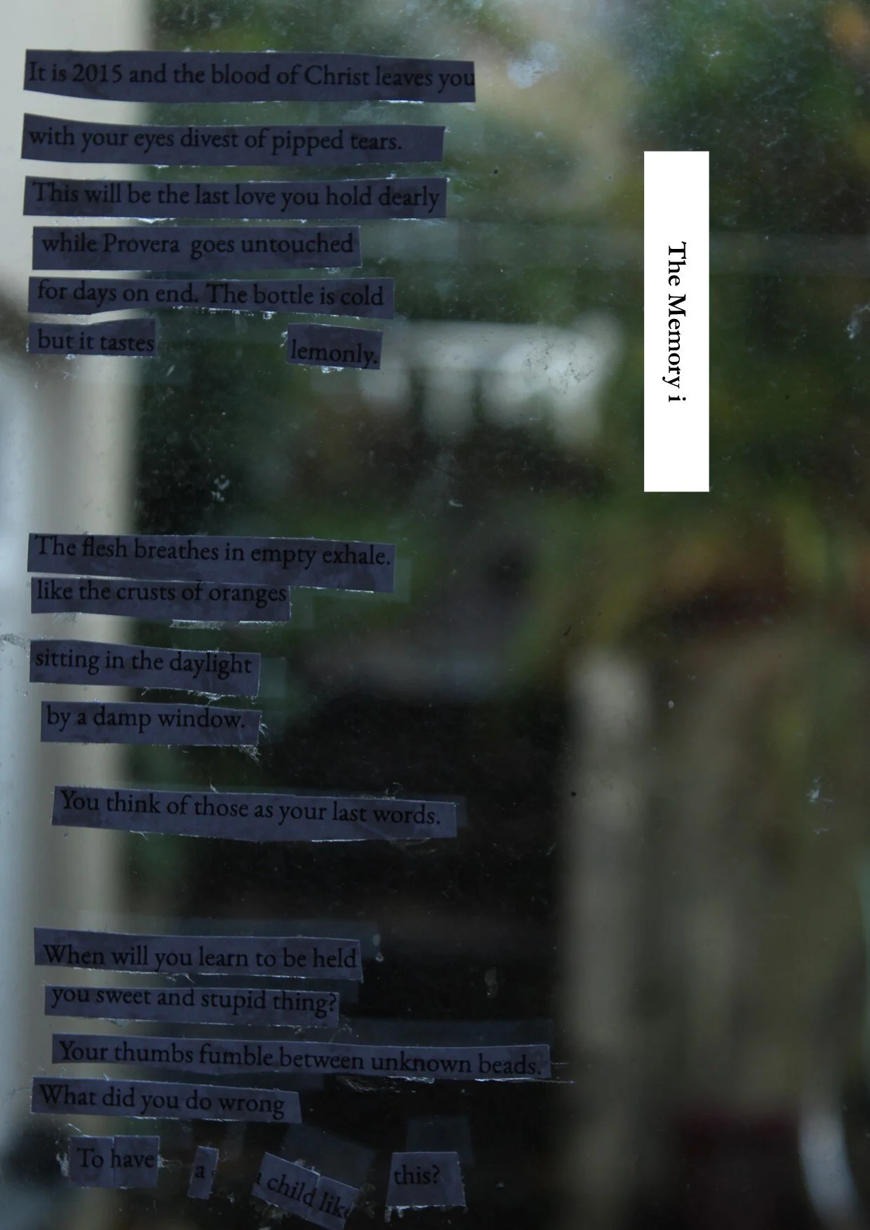 The Memory i by Hailey O'Gorman 