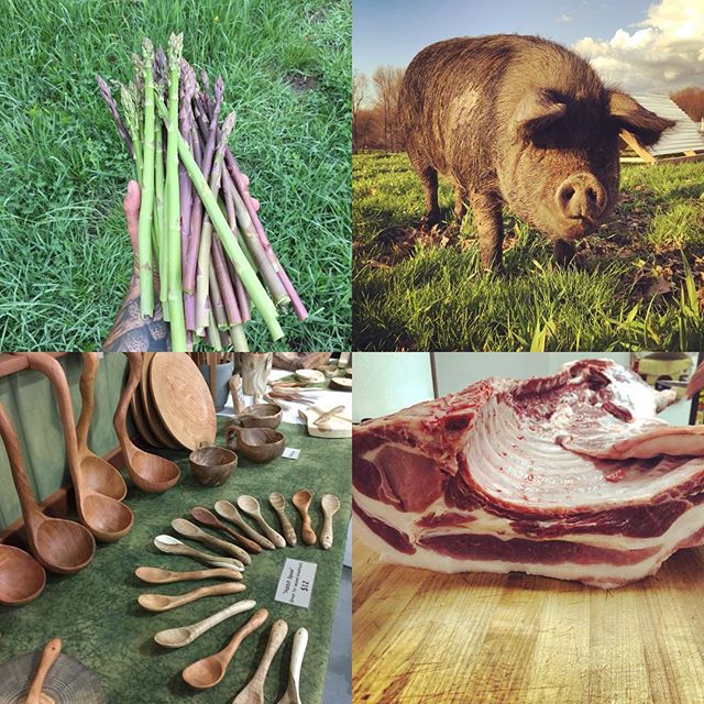 Hey Pittsburgh people! Been wanting to purchase our #ethicallyraised #nongmofed #applefinished #pasturedpork but haven&rsquo;t had to time to drive up to the farm?! We will be @bloomfieldpgh Bloomfield Farmers Market every Saturday starting tomorrow 