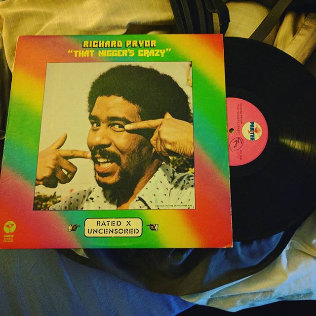Of course my dad would own a #record #vinyl like this.. #RichardPryor #Comedian