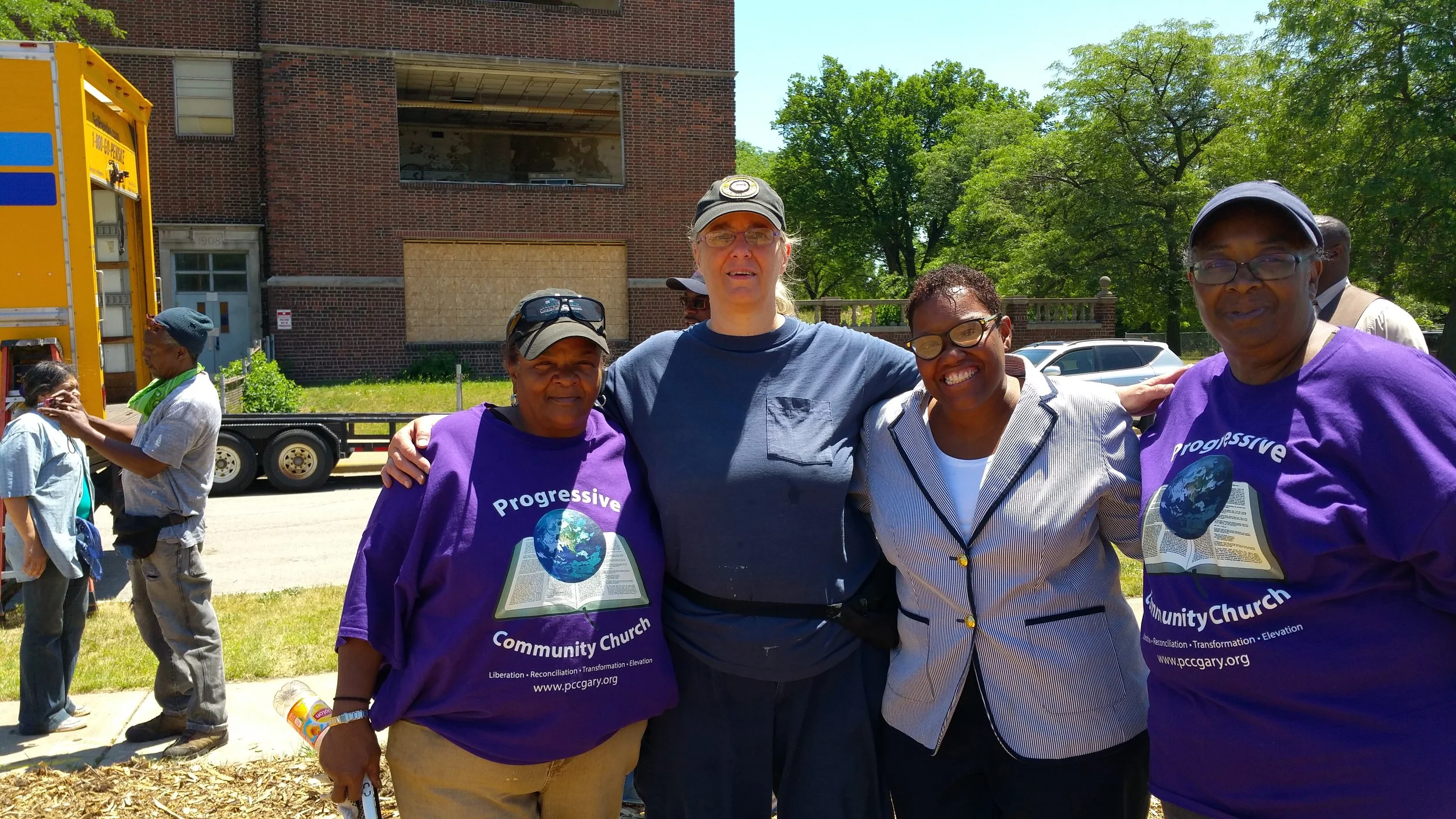 Urban Farming in Gary Downtown-Emerson