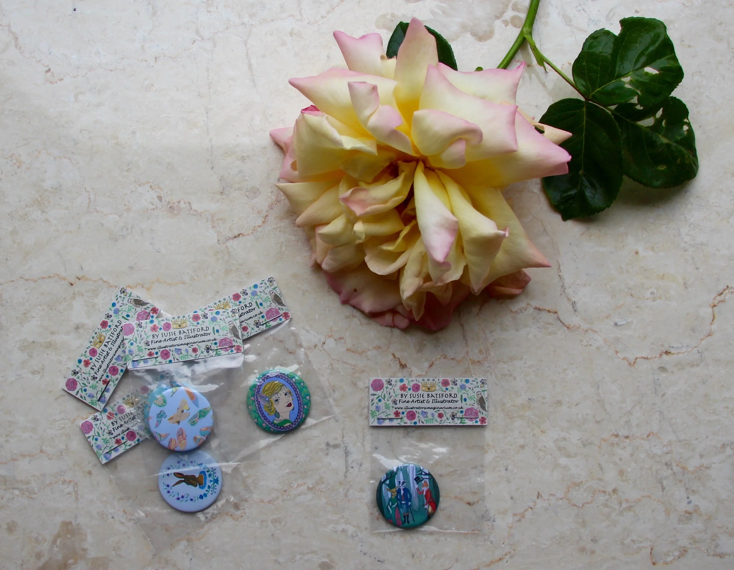 Small Magnets with Unique and Original Artwork