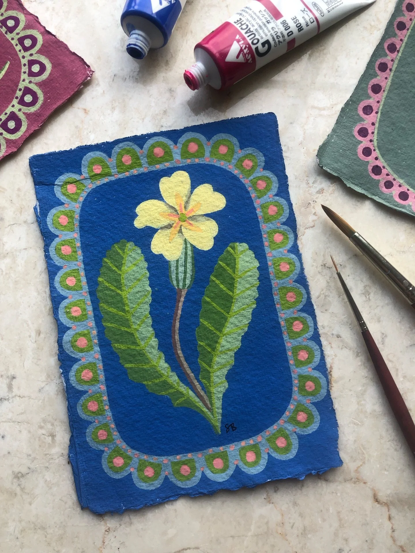 A little primrose on blue today.

This one didn&rsquo;t ever get its own little spot on my feed as I posted it as a group and I&rsquo;ve had a really busy couple of days. I&rsquo;ll be playing catch up later 🥰

#dothe100dayproject #the100dayproject2