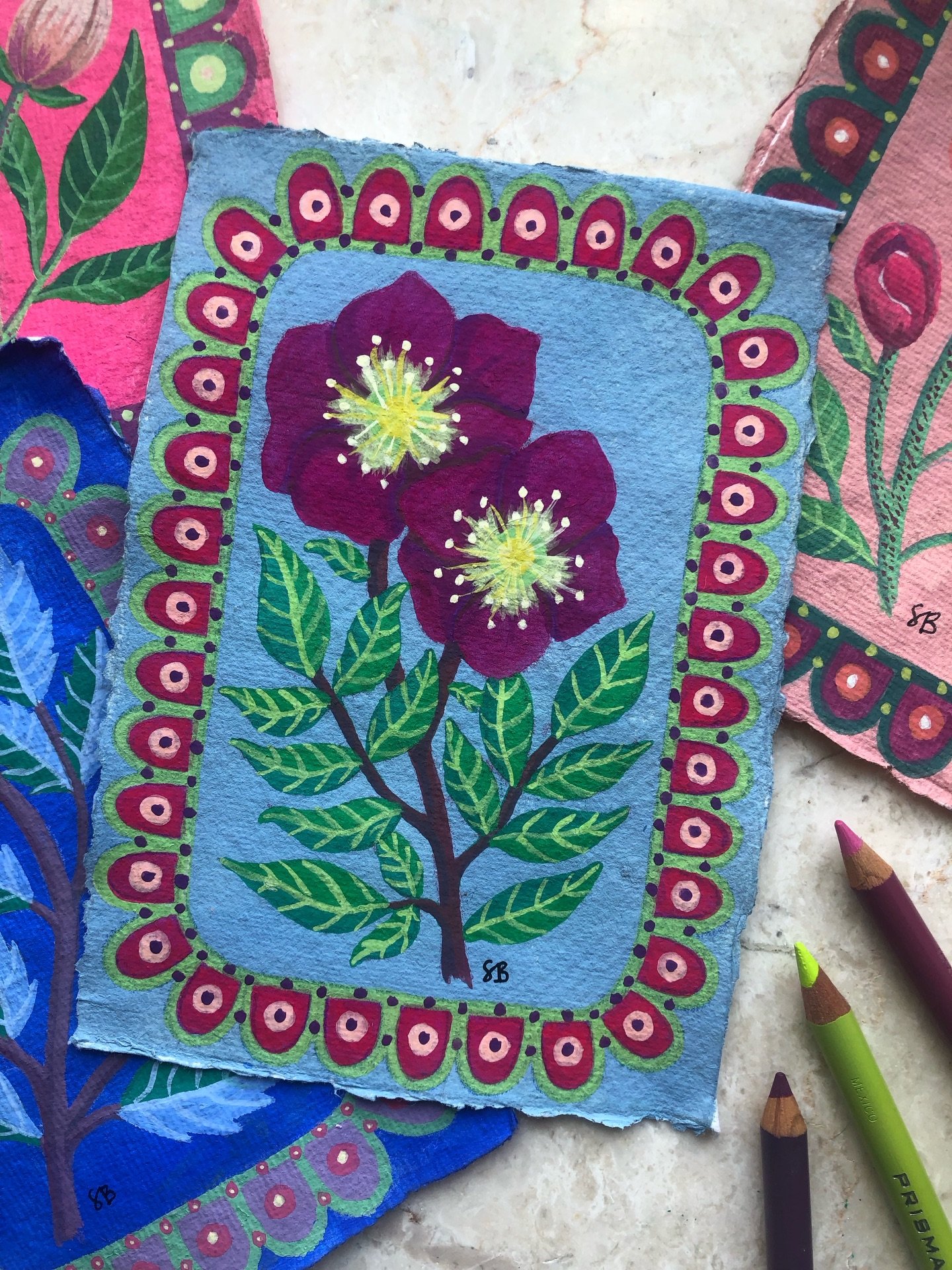 One of the anemones I painted which I suddenly realised never quite got it&rsquo;s own moment.

Meanwhile, I&rsquo;m busy painting something a little bit larger &hellip; I&rsquo;ll share when I have more to show 🥰

#devonartistnetwork #devonartist #