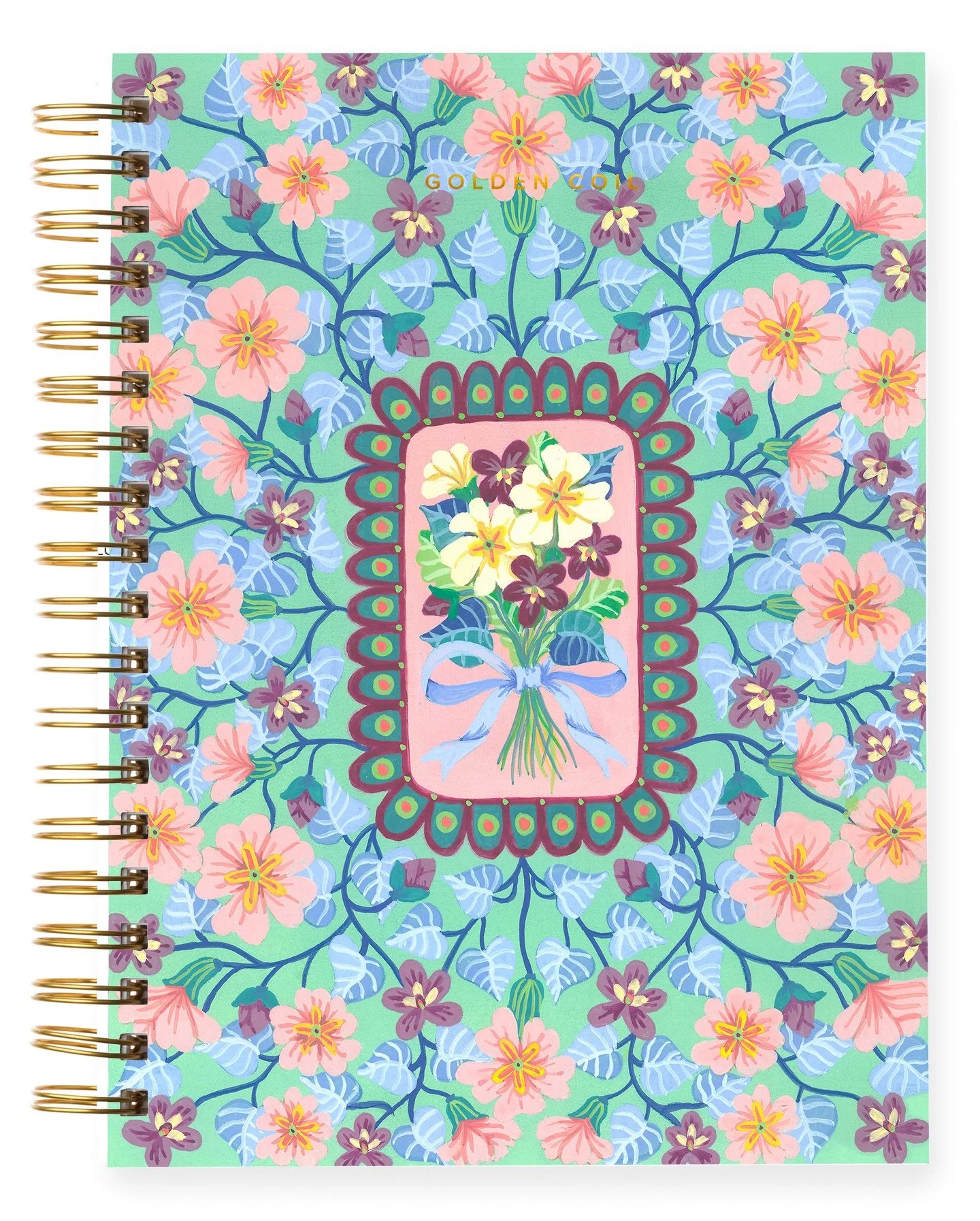 Here&rsquo;s my entry for the Golden Coil annual journal cover design contest.

A hand painted gouache piece, extending my current body of work exploring botanical motifs and decorative pattern. I particularly enjoyed developing the patterned border 