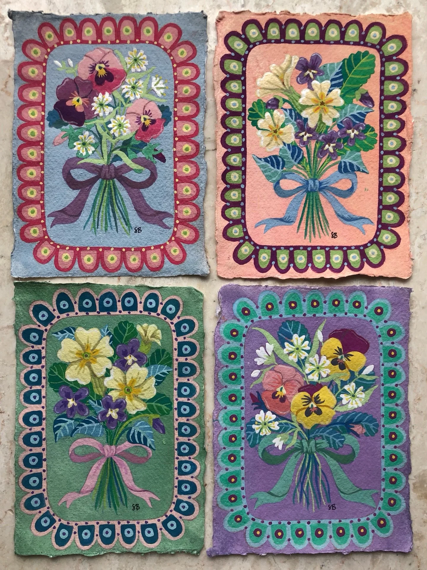 I&rsquo;ve been a bit quieter here over the last couple of weeks as we&rsquo;ve been catching up with friends and family during the Easter break. 

One last trip to London this weekend and then I&rsquo;m looking forward to picking up my 100 day proje