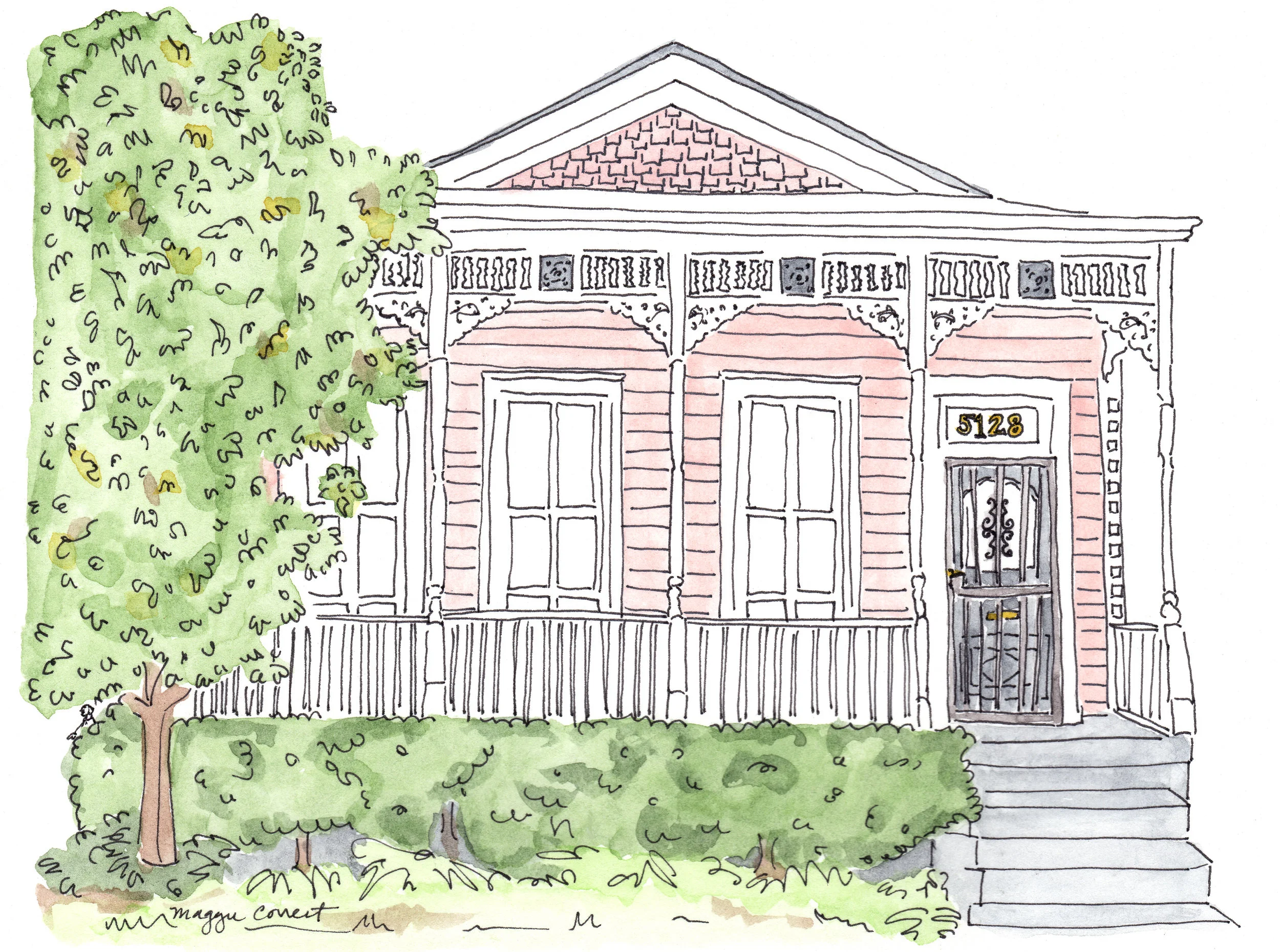 Custom Home Portrait