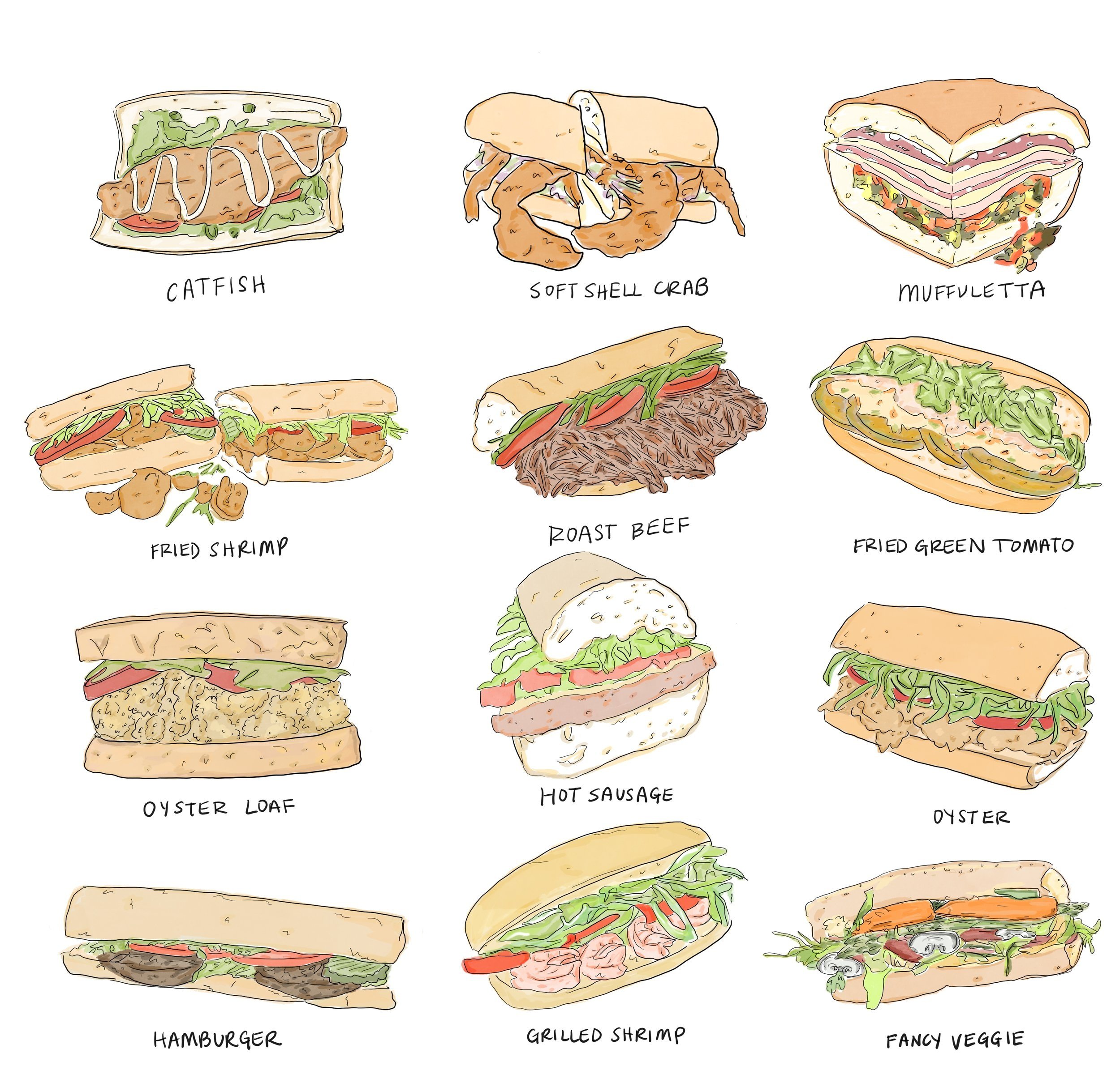 WMS/TwoStudios Poboy Print