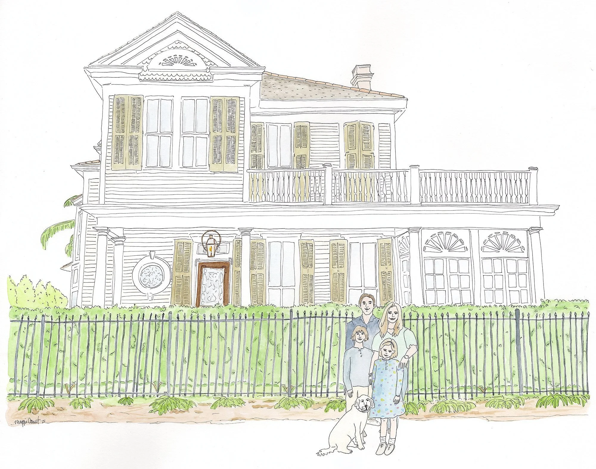 Custom Home Portrait-WMS-Copyright