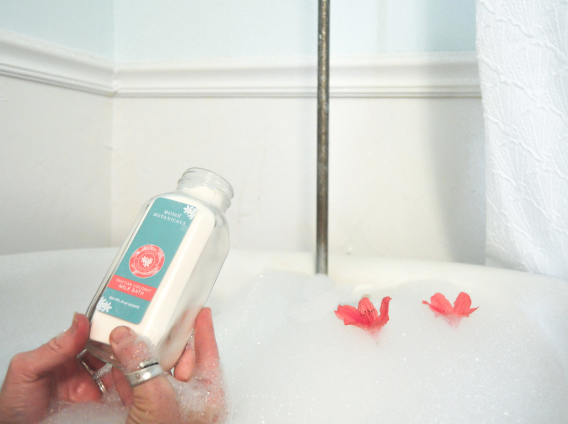 MONOIAs soon as I opened the box, my mind drifted off. I drifted to a place I'd been before. A beach. No. A coconut palm grove. No. In Great Grandma's front yard, by the gardenia bush. Opening the package, I found...