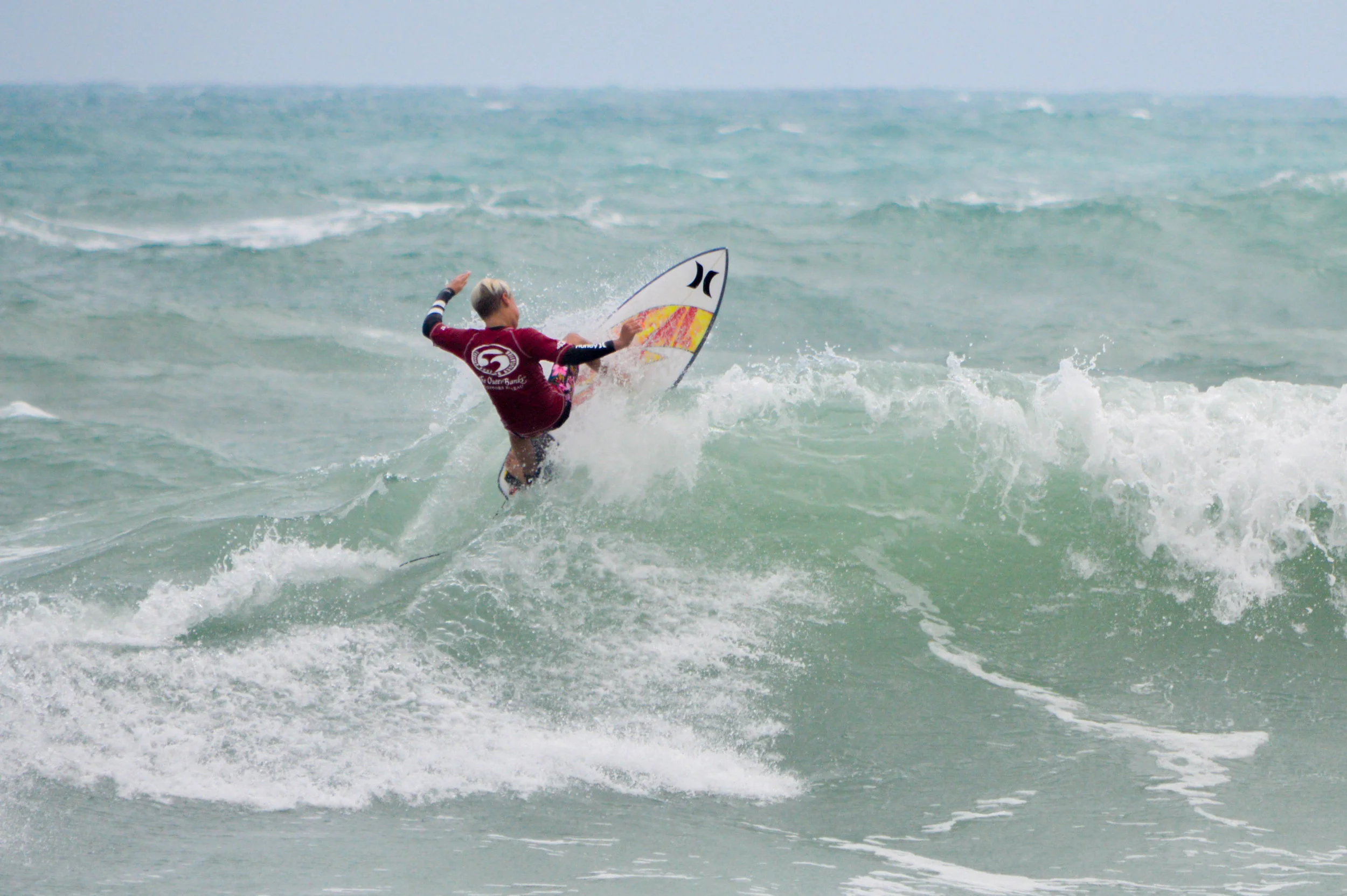 Logan Radd took 1st place in Boys U14 division at the Eastern Surfing Association's South East Regional Surfing Championships for 2018. 