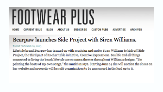 Feature in FOOTWEAR PLUS