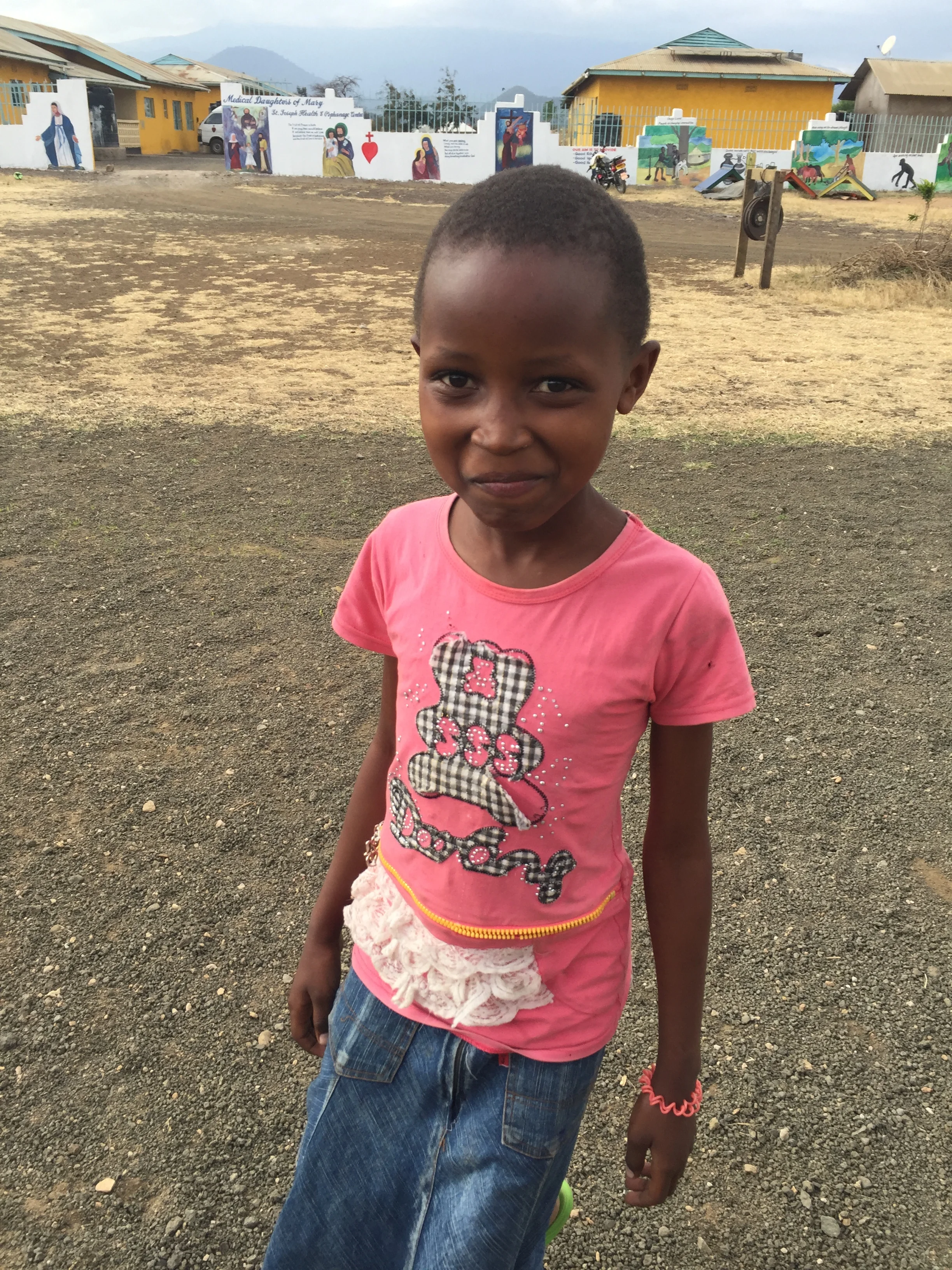 Hilda in front of Heaven.JPG