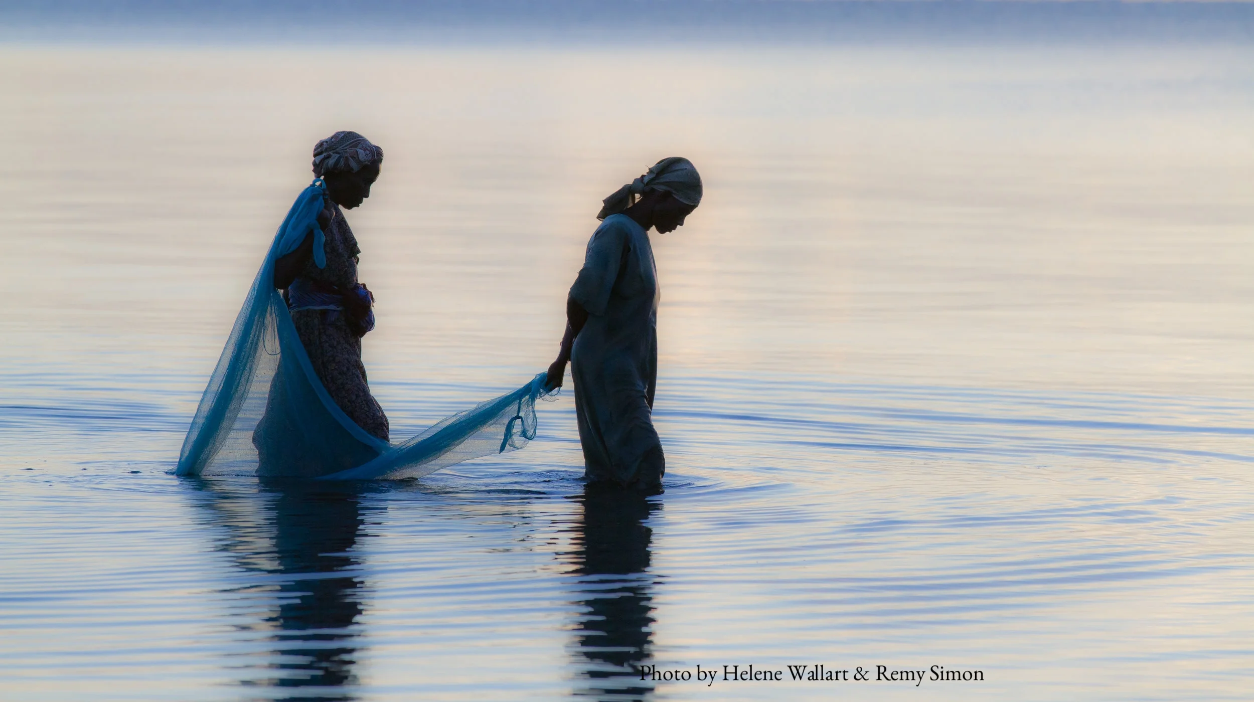 YOUNG WOMEN OF PANGANI COAST FISHING.JPG