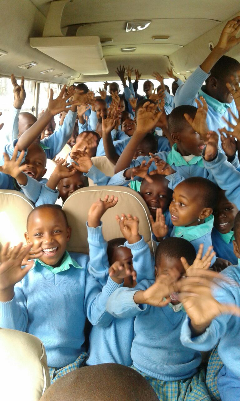 The new school bus is already overflowing.... Thanks to an extraordinary student enrollment, we now need a second bus!