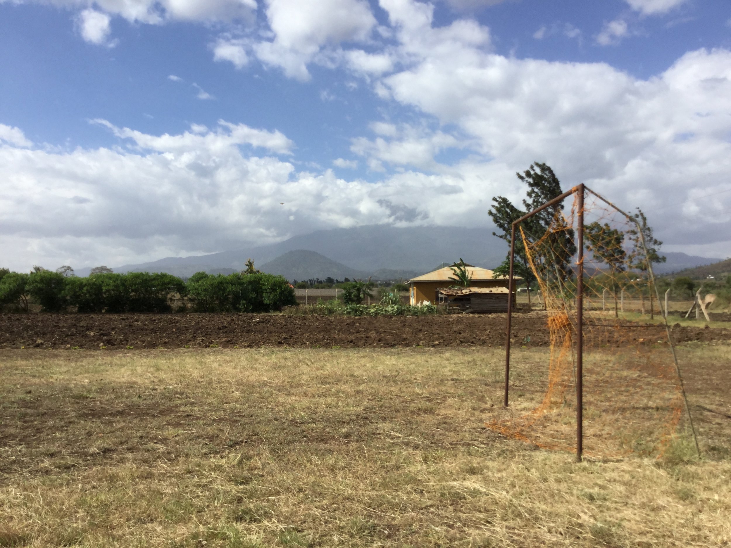 We are now working on creating a playing field for the children and installing a basketball/multipurpose court for sports and fitness. We are in conversation with a team of USA coaches who may come over this summer to help us establish a formal program.