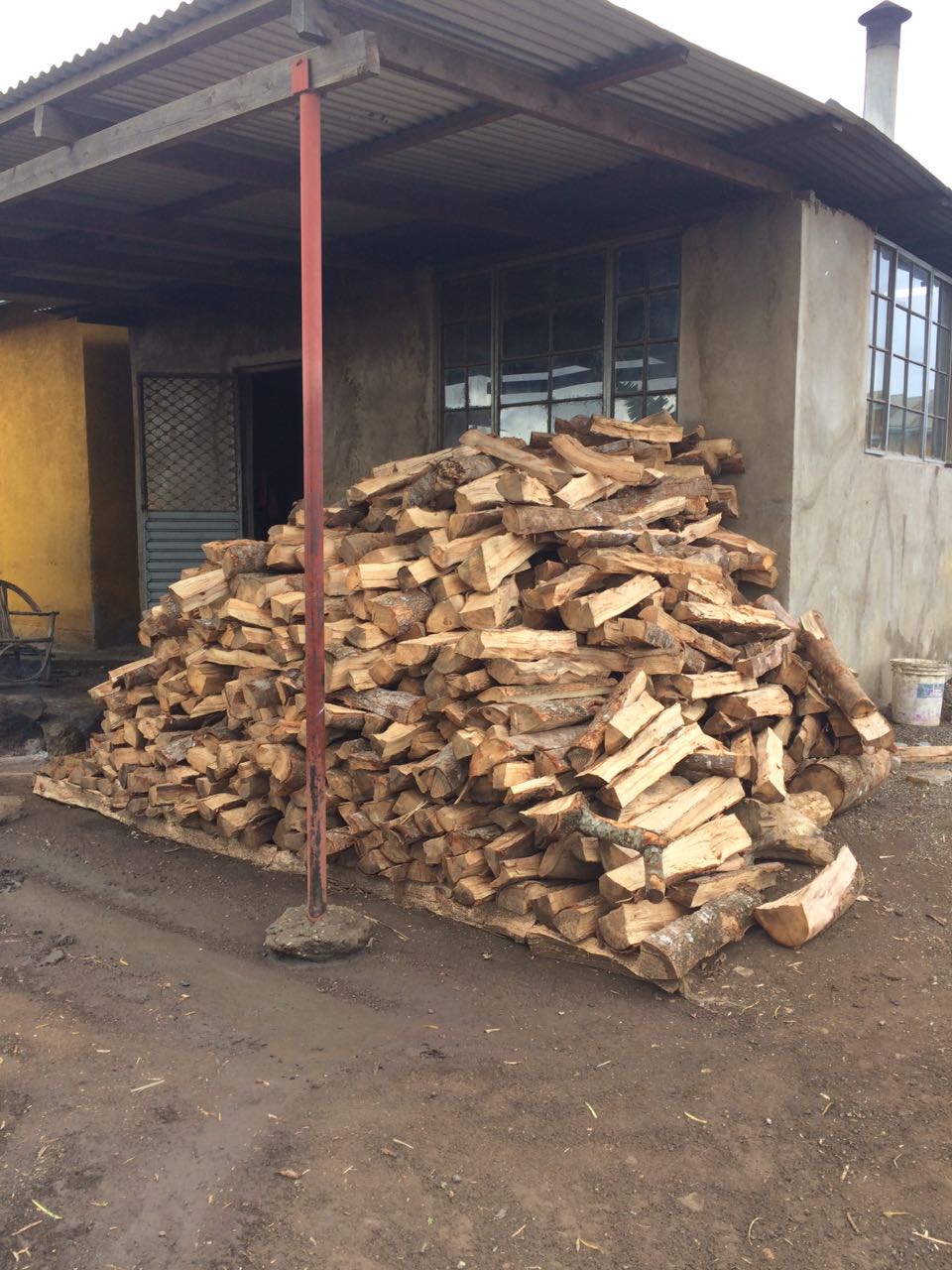 Firewood has been purchased and all of the water tanks have been filled, which will get us through the next few months. 