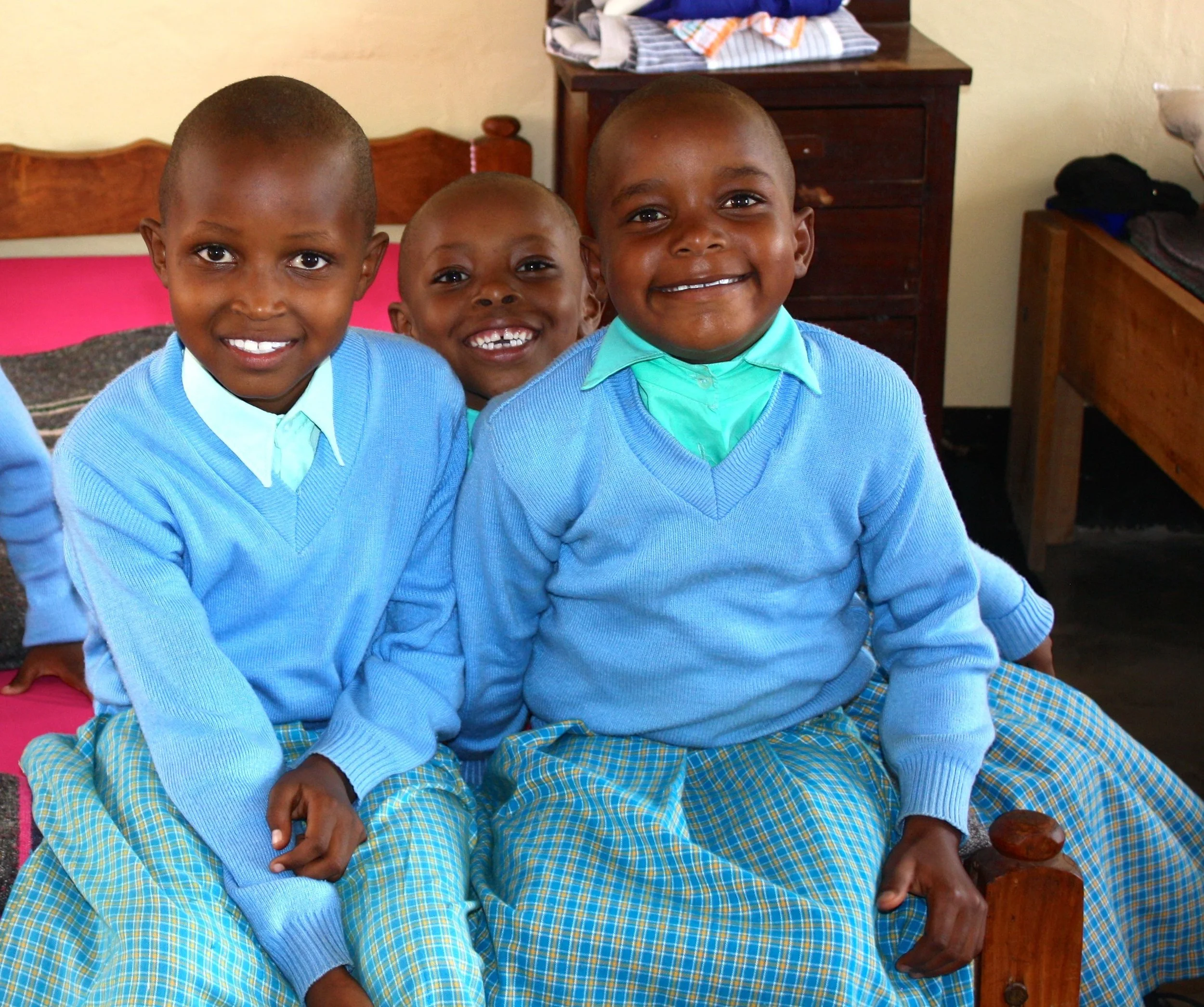 Unite recently purchased and installed proper beds (with mattresses, sheets, pillows, blankets) and mosquito nets for all the 49 orphans of St. Joseph's. 