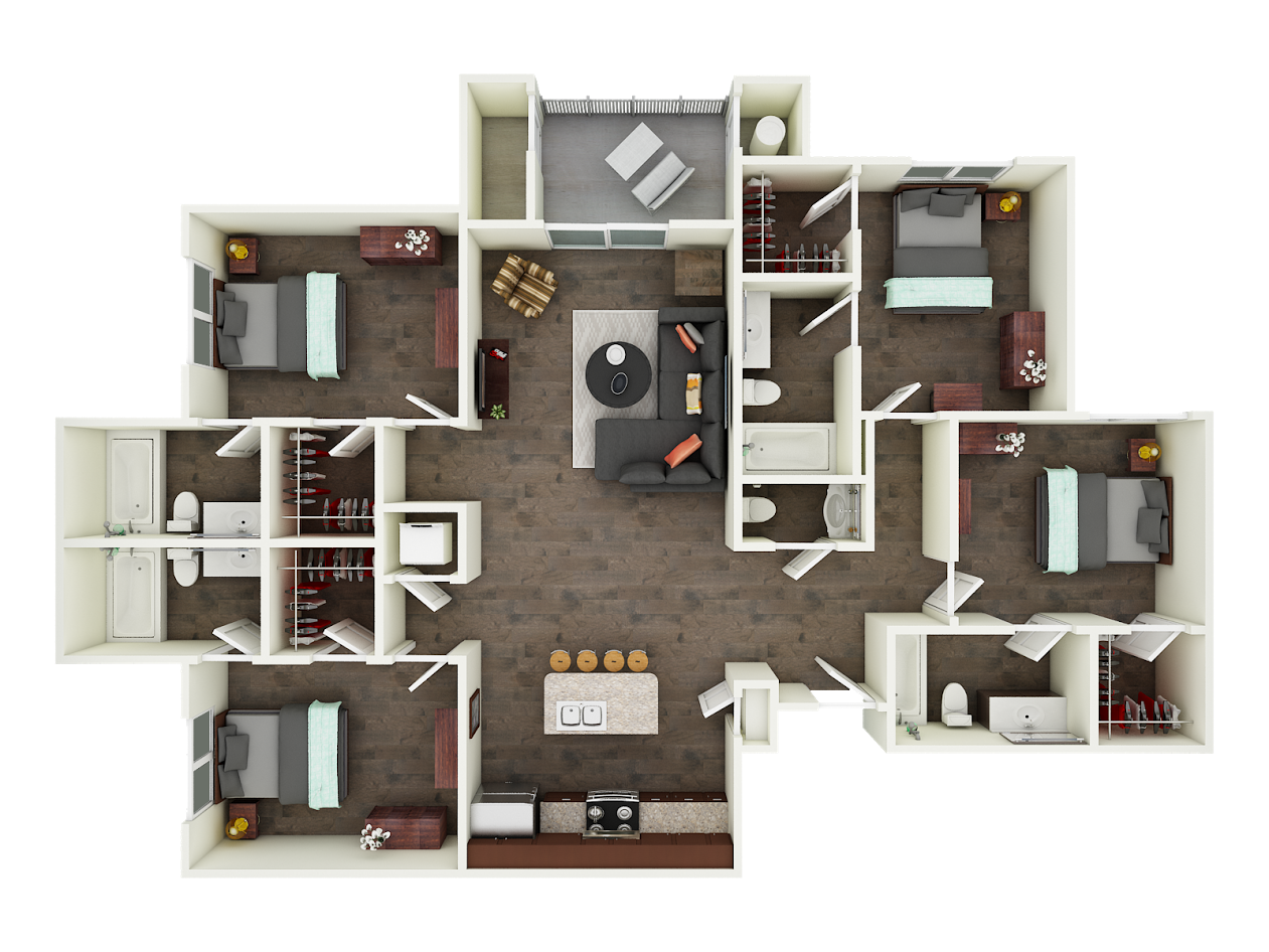 Monarch 301 D1 4 BEDROOM