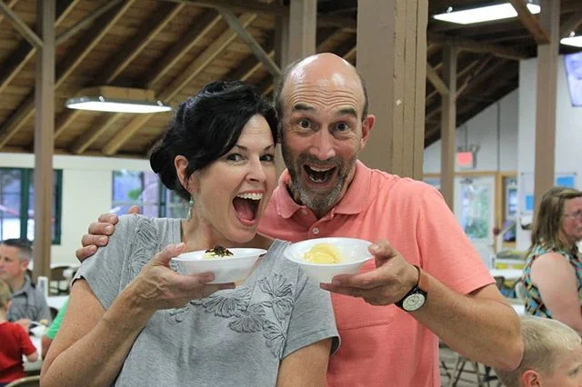 Family Camp is underway! 
Ice Cream social was great! 🍦🍧🍨
#day1 #campchetek2018