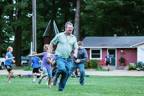 The all family camp game went well yesturday! 
#day2 #campchetek2018