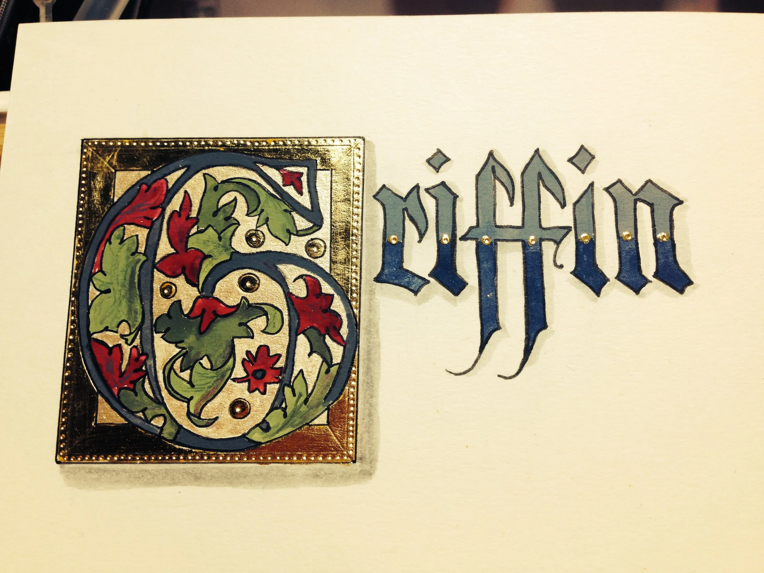 Illuminated name