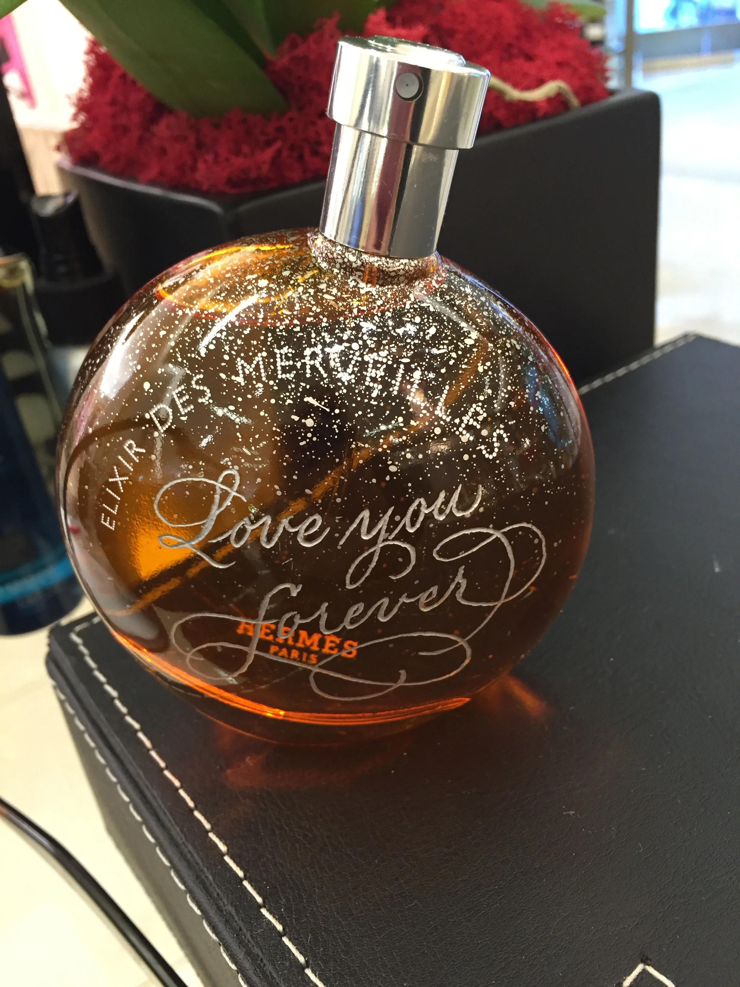 Valentine's Day engraving event, Saks Union Square San Francisco