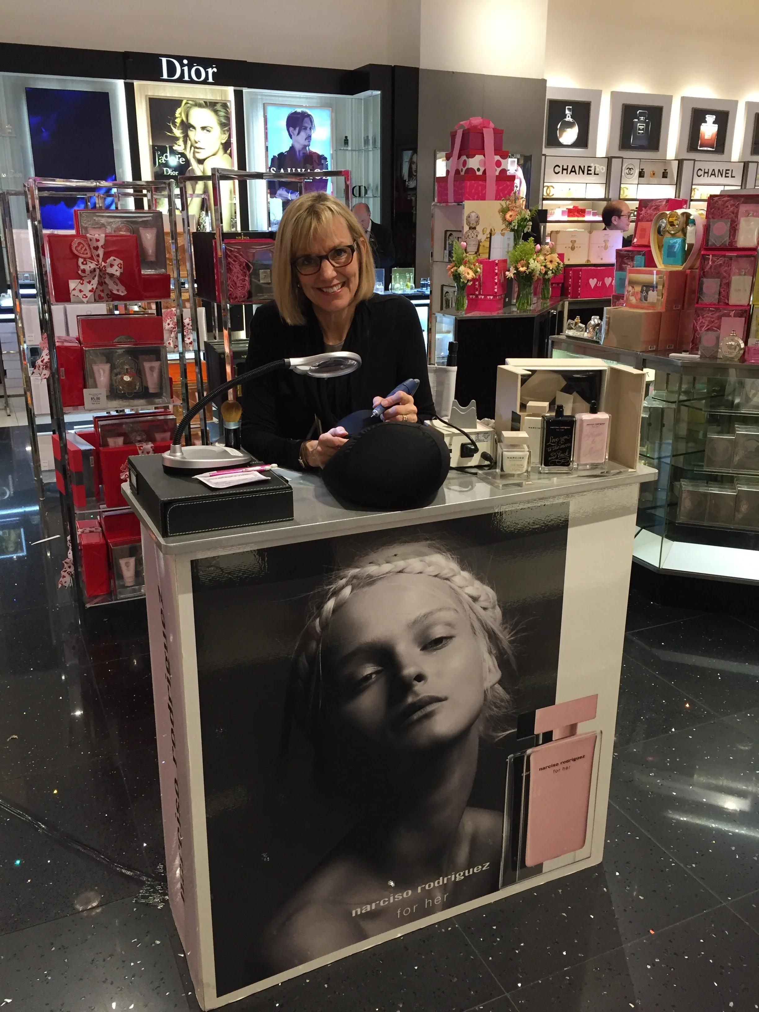 Macy's downtown San Francisco for Narciso Rodriguez