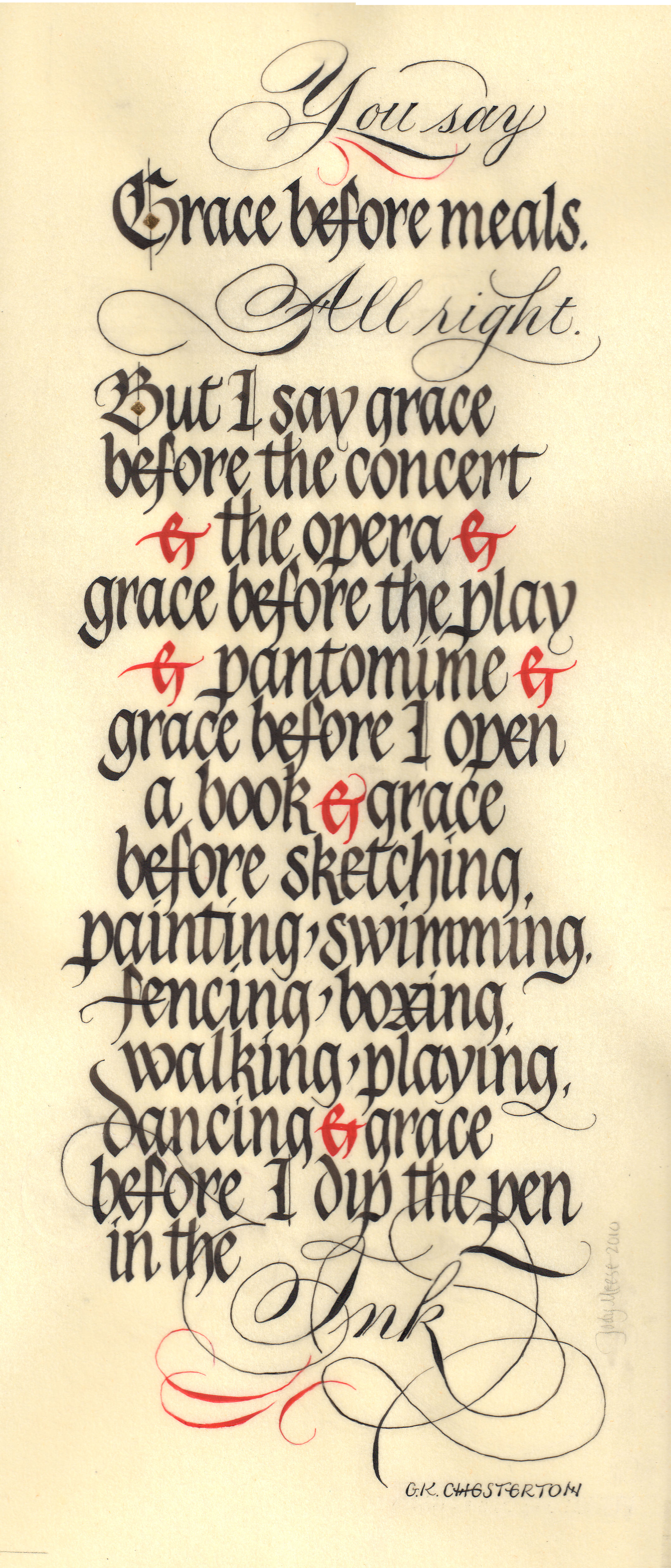 Grace - G.K. Chesterfield