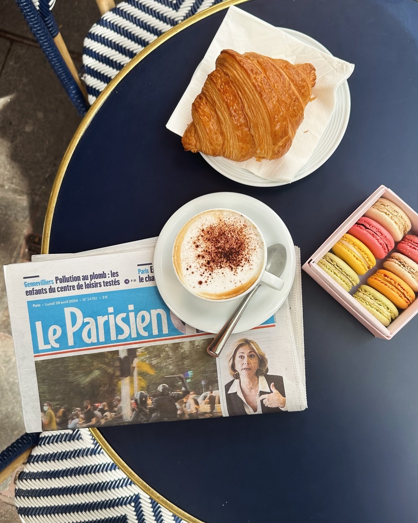Could you make time to sit down for a coffee every day? I am always surprised by how rare it is to see the French walking around with to-go coffee. As an American, on-the-go culture is such a big part of our lives. But since moving to France, I&rsquo