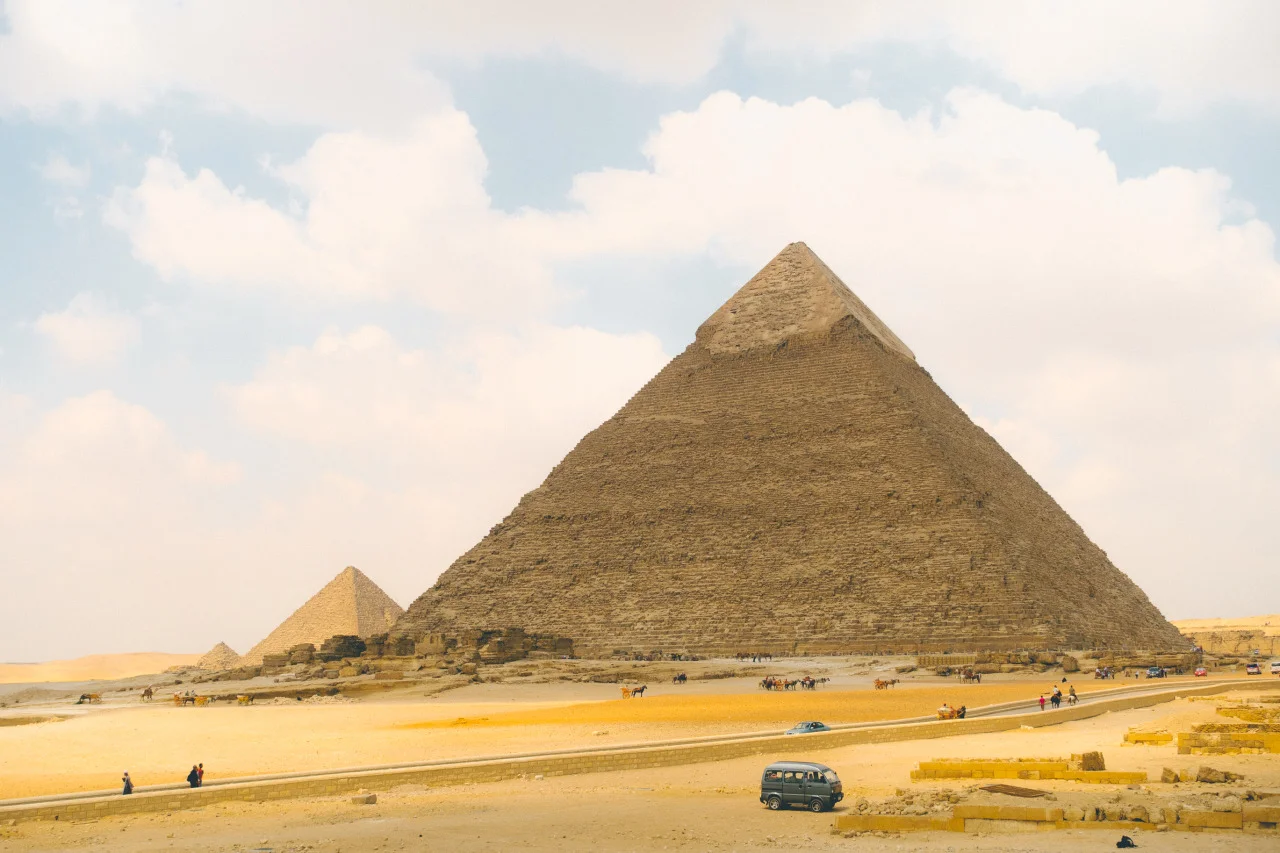 Pyramids of Giza // Cairo, Egypt // Photo Credit: Peter R.