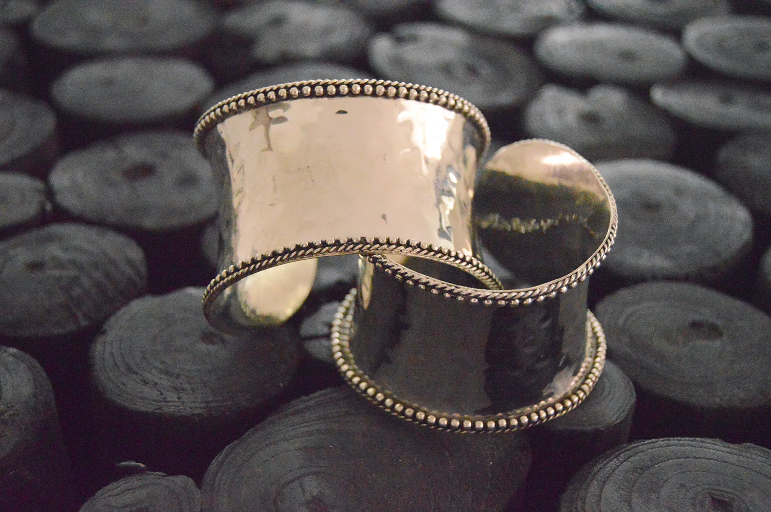 RUSTIC SILVER CUFF