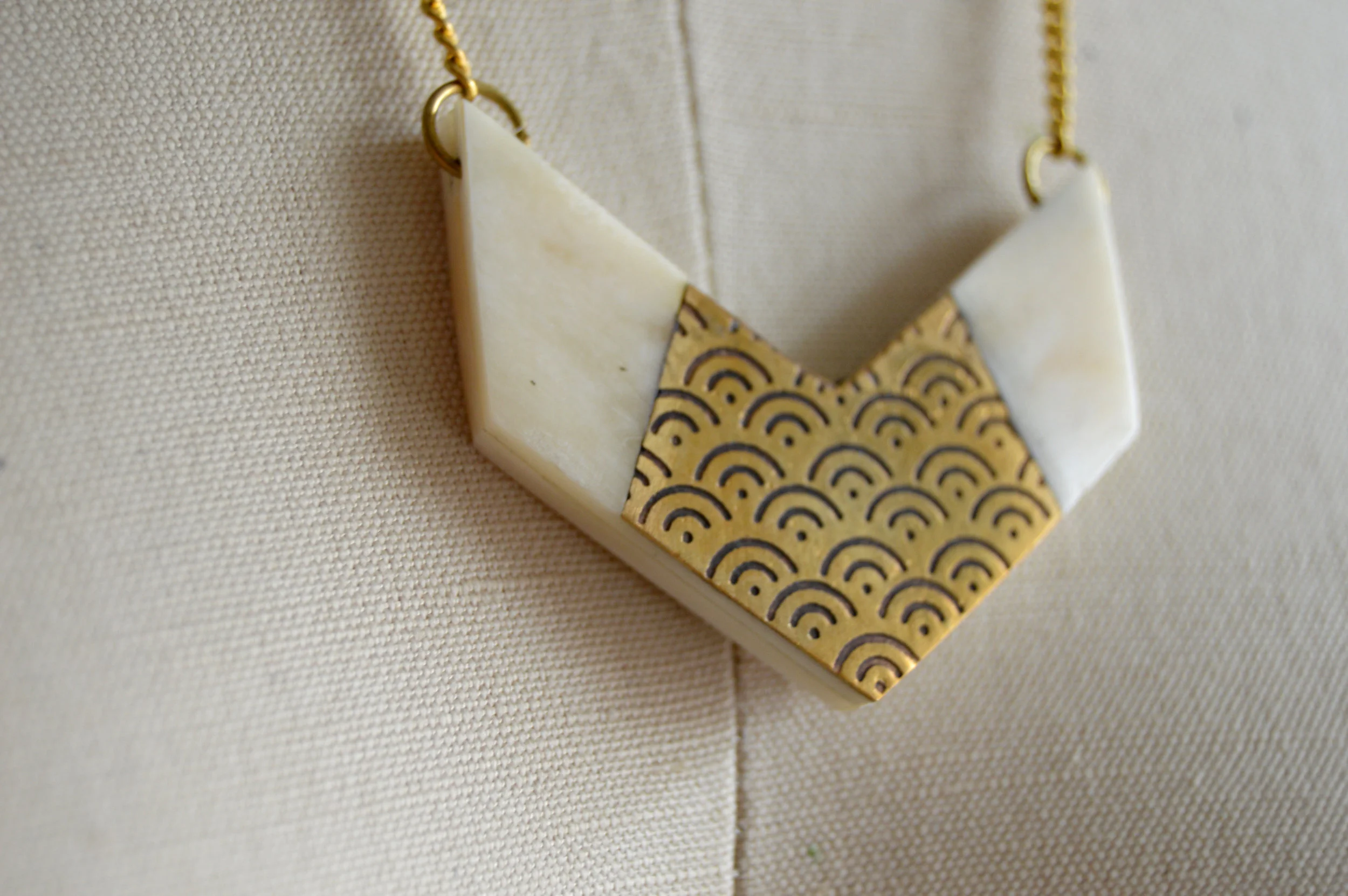 ANIKA CHEVRON NECKLACE