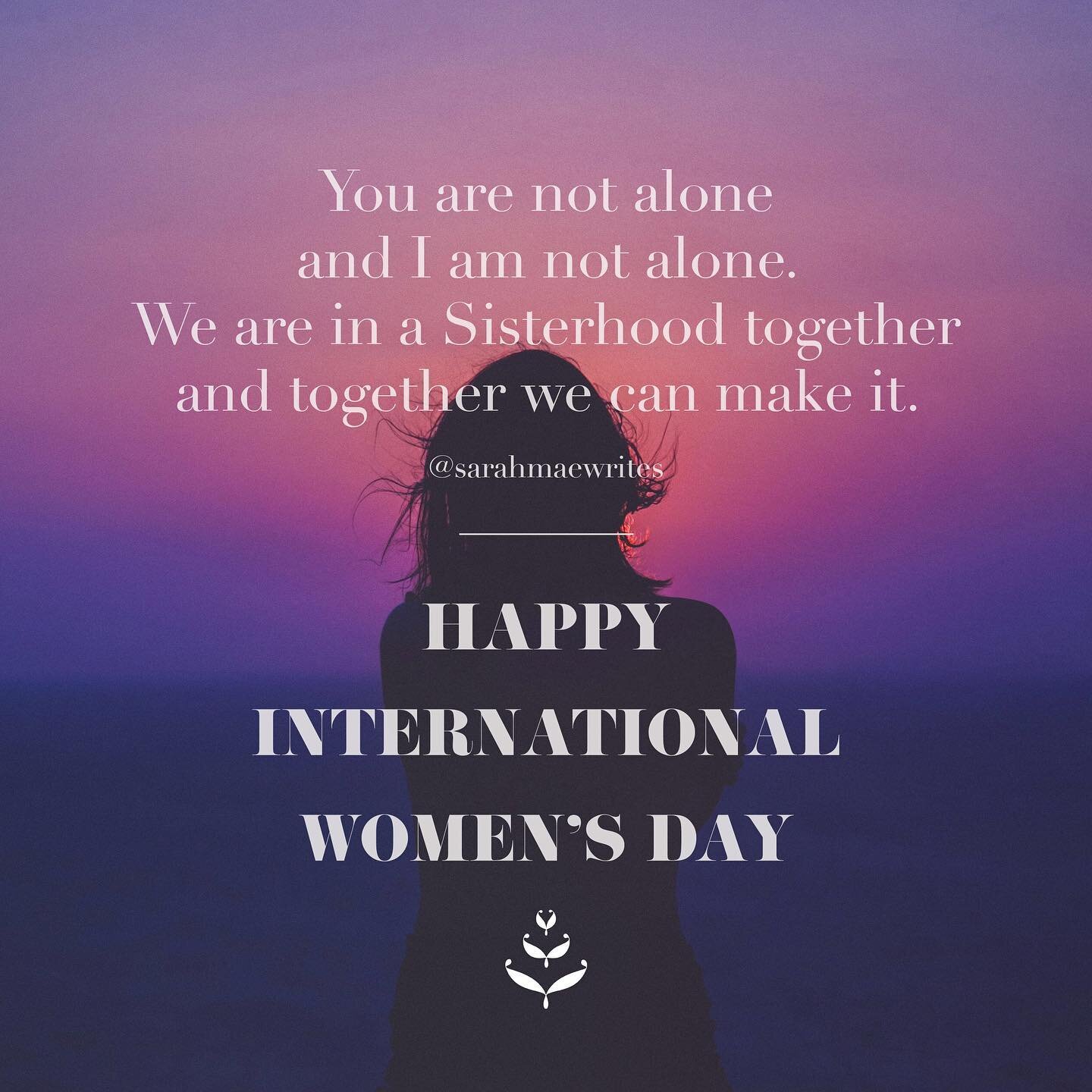 #sisterhood #internationalwomensday 
@livelorelai
