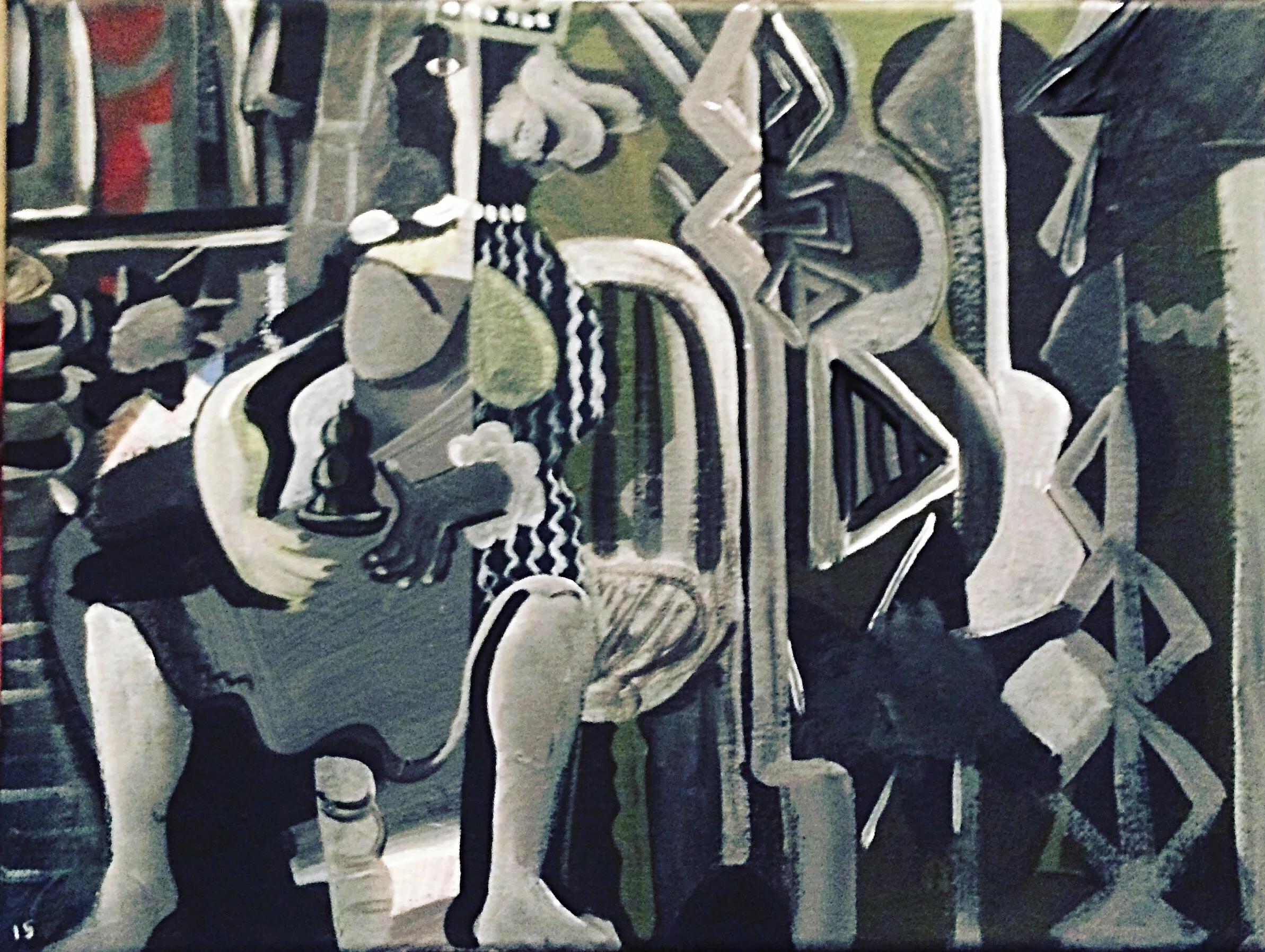 "Mother and Child (Queen and Pawn)"