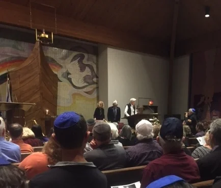 Trudy, Speaking on Holocaust Rememberence Day