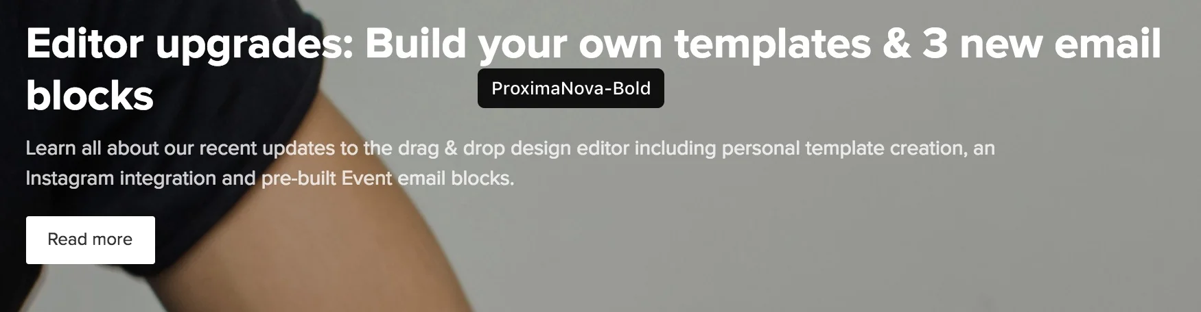 What Font - hover option