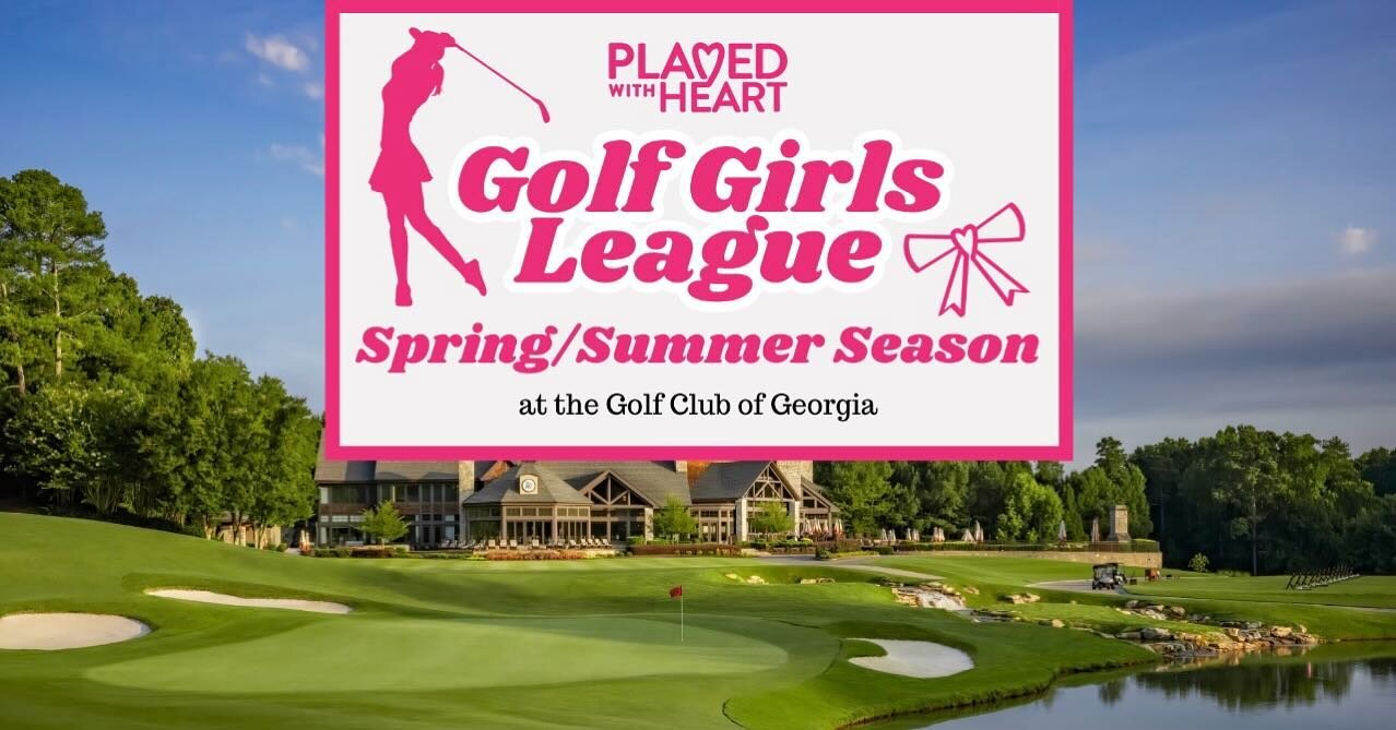 Register TODAY!!🩷⛳️🌸☀️We are so excited to launch our Golf Girls League Spring/Summer Season in April at the Golf Club of Georgia! 🩷⛳️✨

League details &amp; registration link 🔗 are found in bio and website! Register TODAY!!🩷

Registration is op