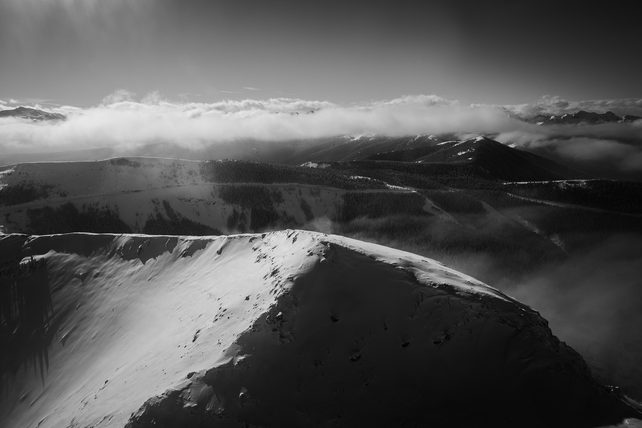 Kananaskis mountain helicopter engagement calgary wedding photographer