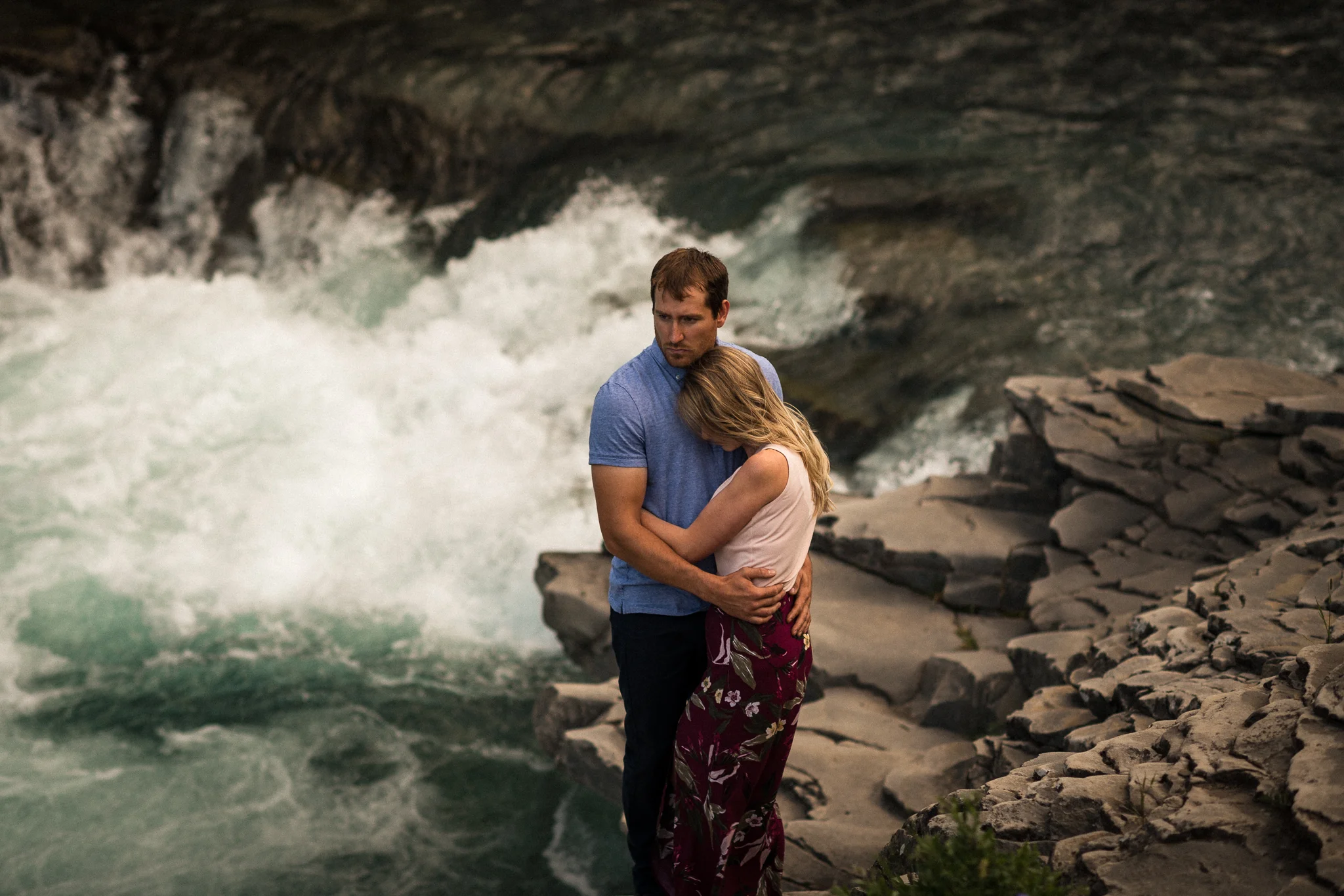 kananaskis mountain engagement calgary banff wedding photographer