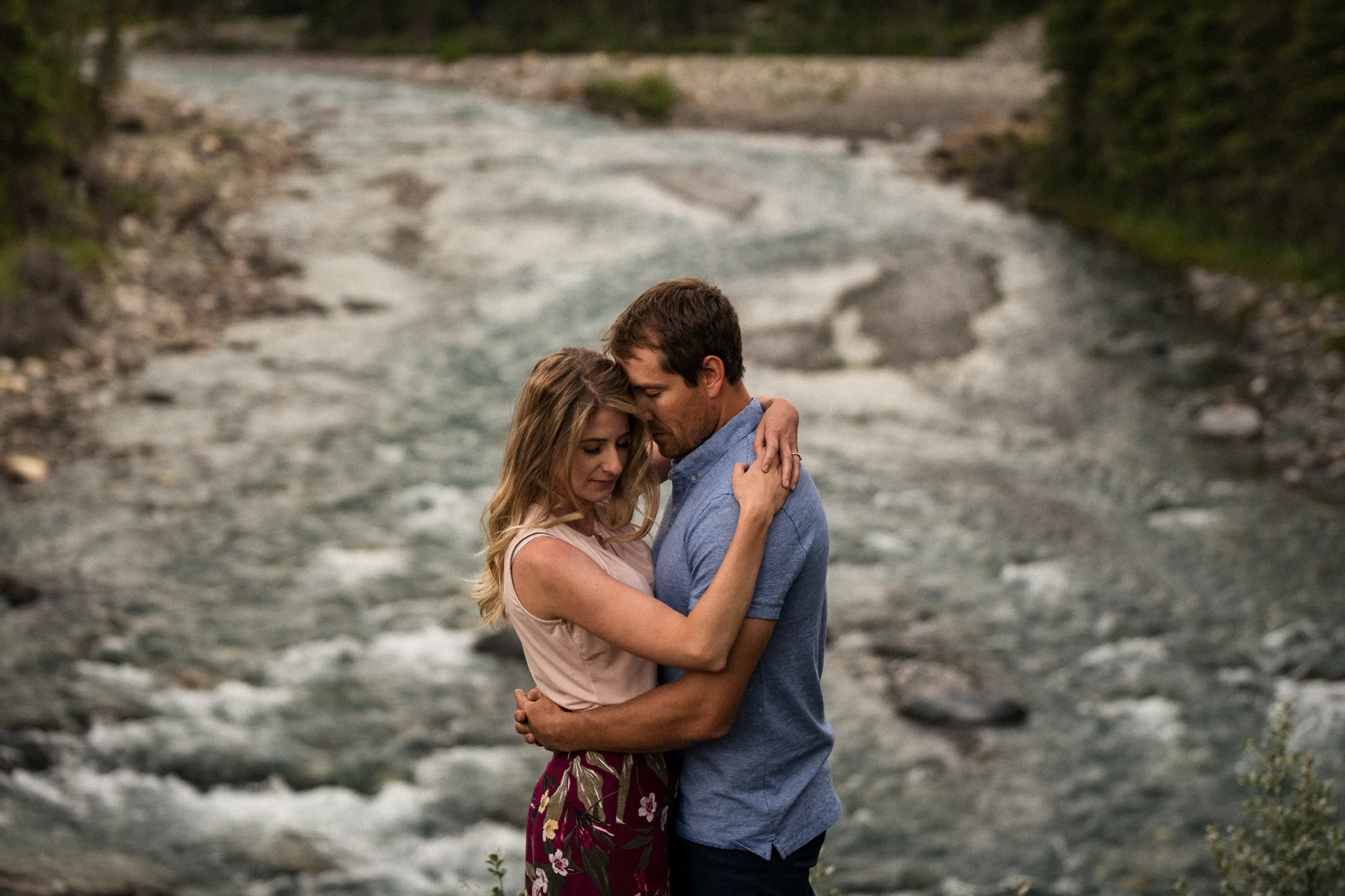 kananaskis mountain engagement calgary banff wedding photographer