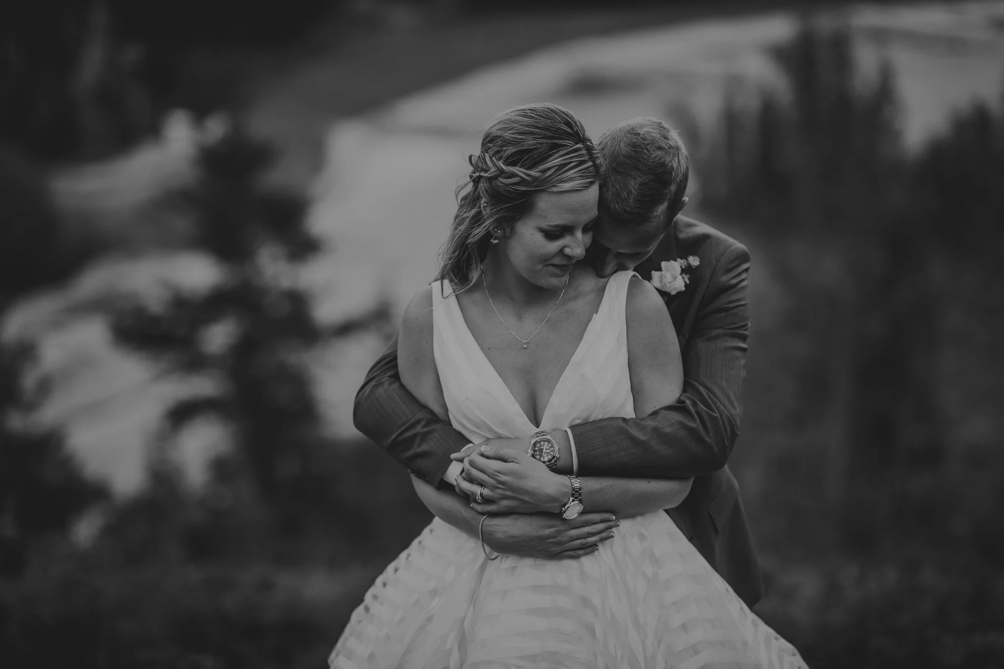 Pomeroy Kananaskis mountain lodge wedding Banff Calgary wedding photographer