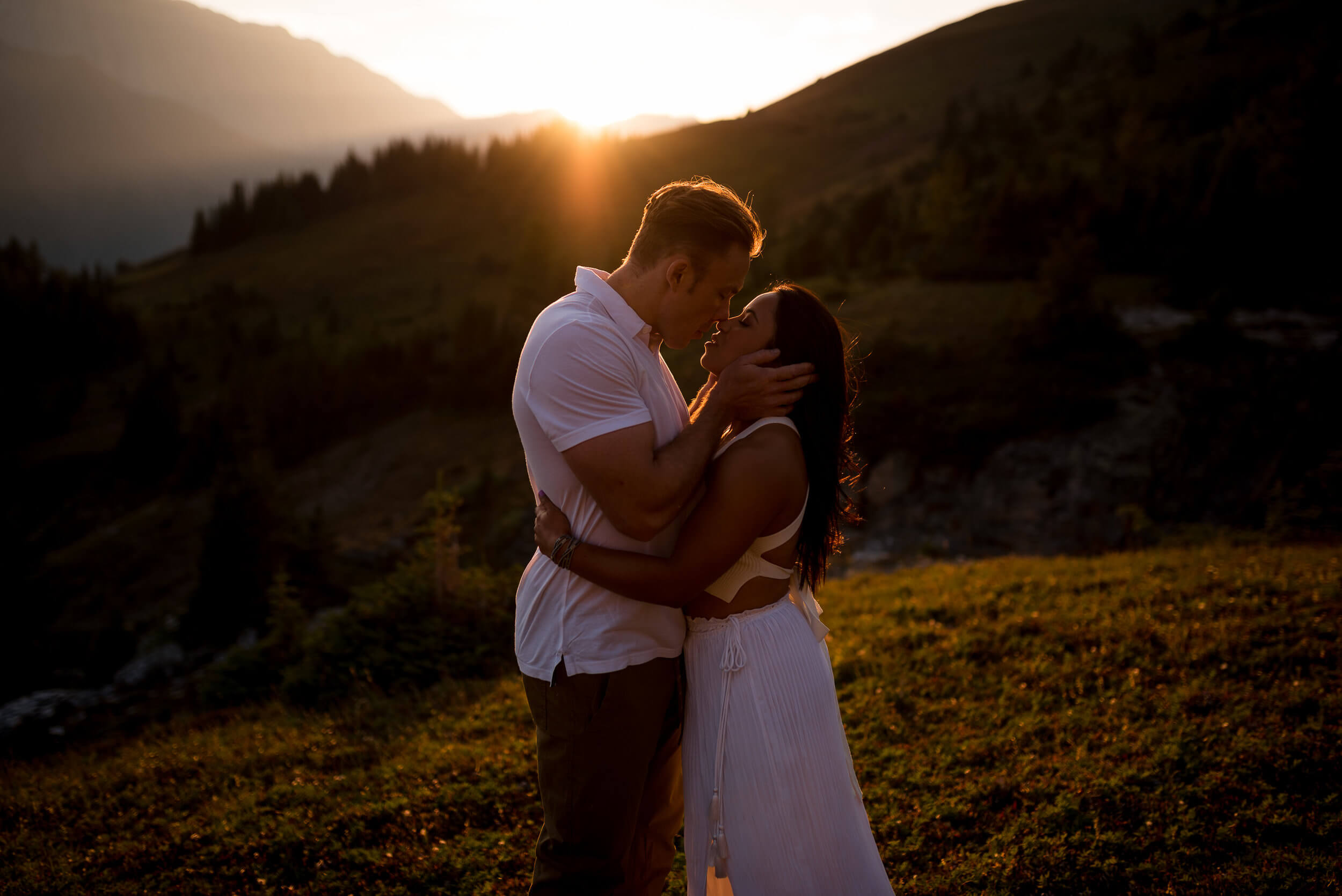 Canmore Banff Couples Engagement Photography