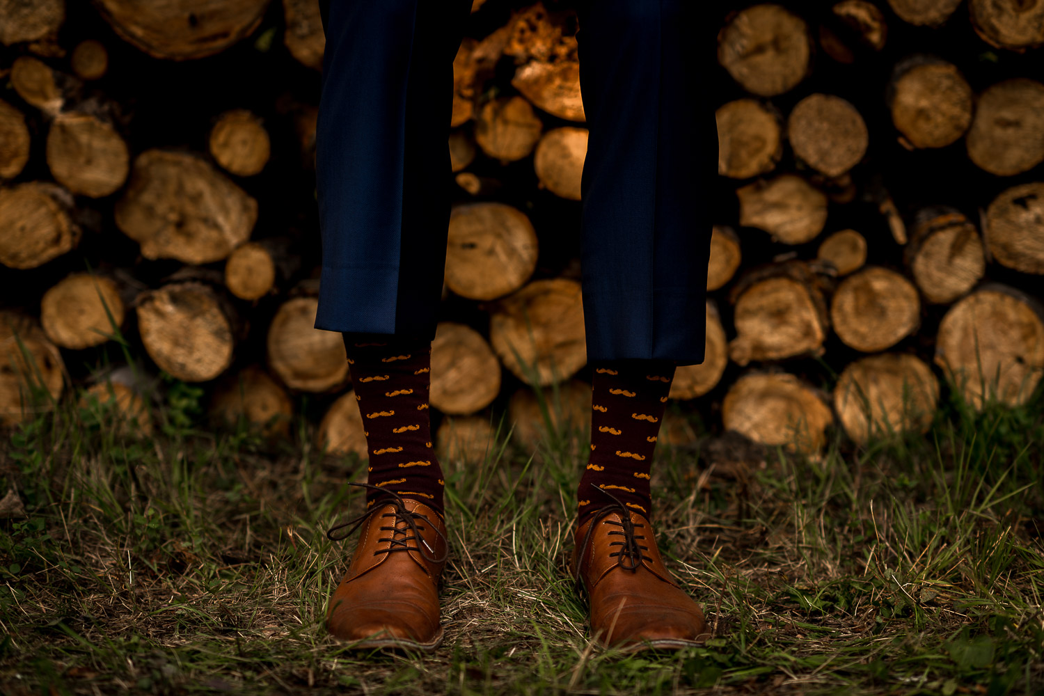 GQ groom details shoes Alberta Intimate Farm wedding calgary banff wedding photographer elopement