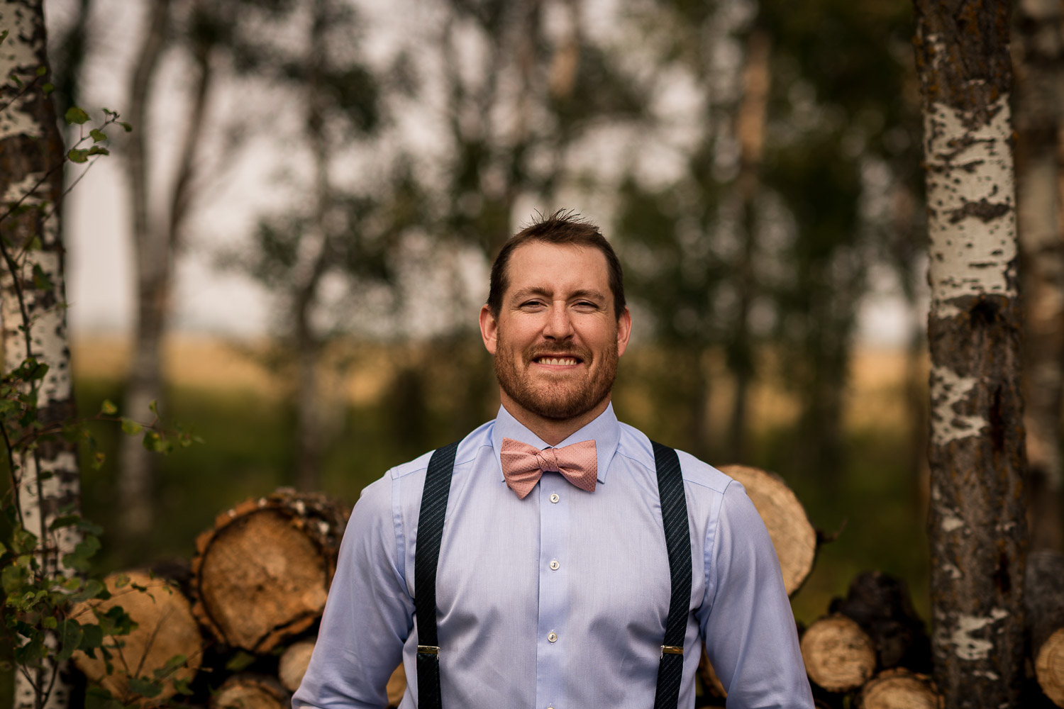 GQ Rustic Groom farm wedding details Alberta Intimate Farm wedding calgary banff wedding photographer elopement