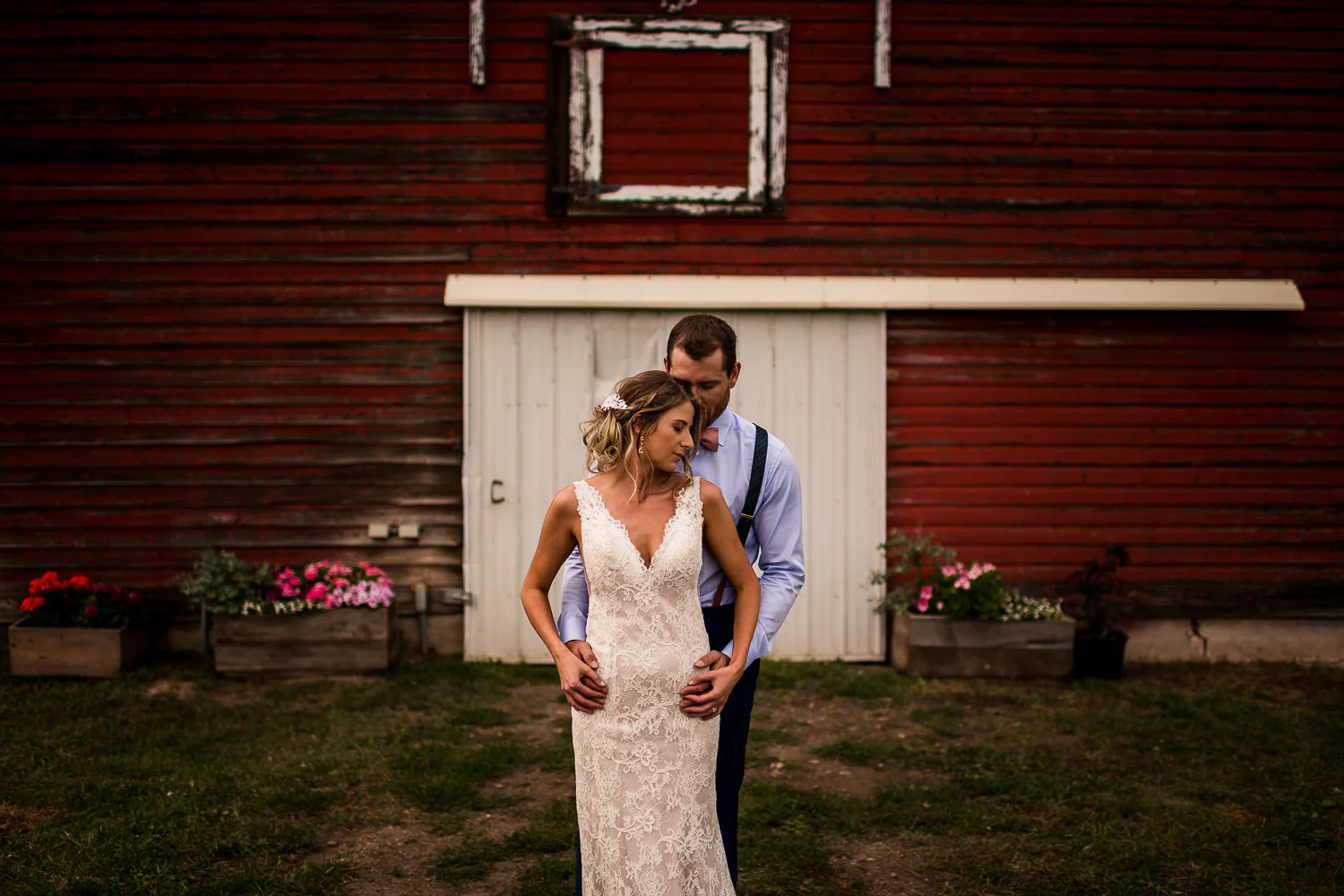 calgary bride and groom wedding portraits alberta rustic farm wedding banff wedding photographer elopement